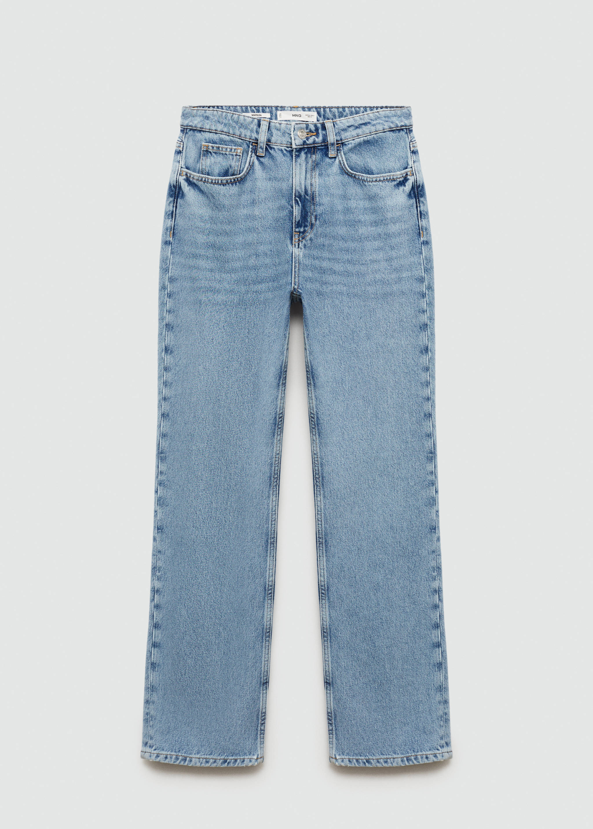 Matilda medium-rise straight-fit jeans - Article without model