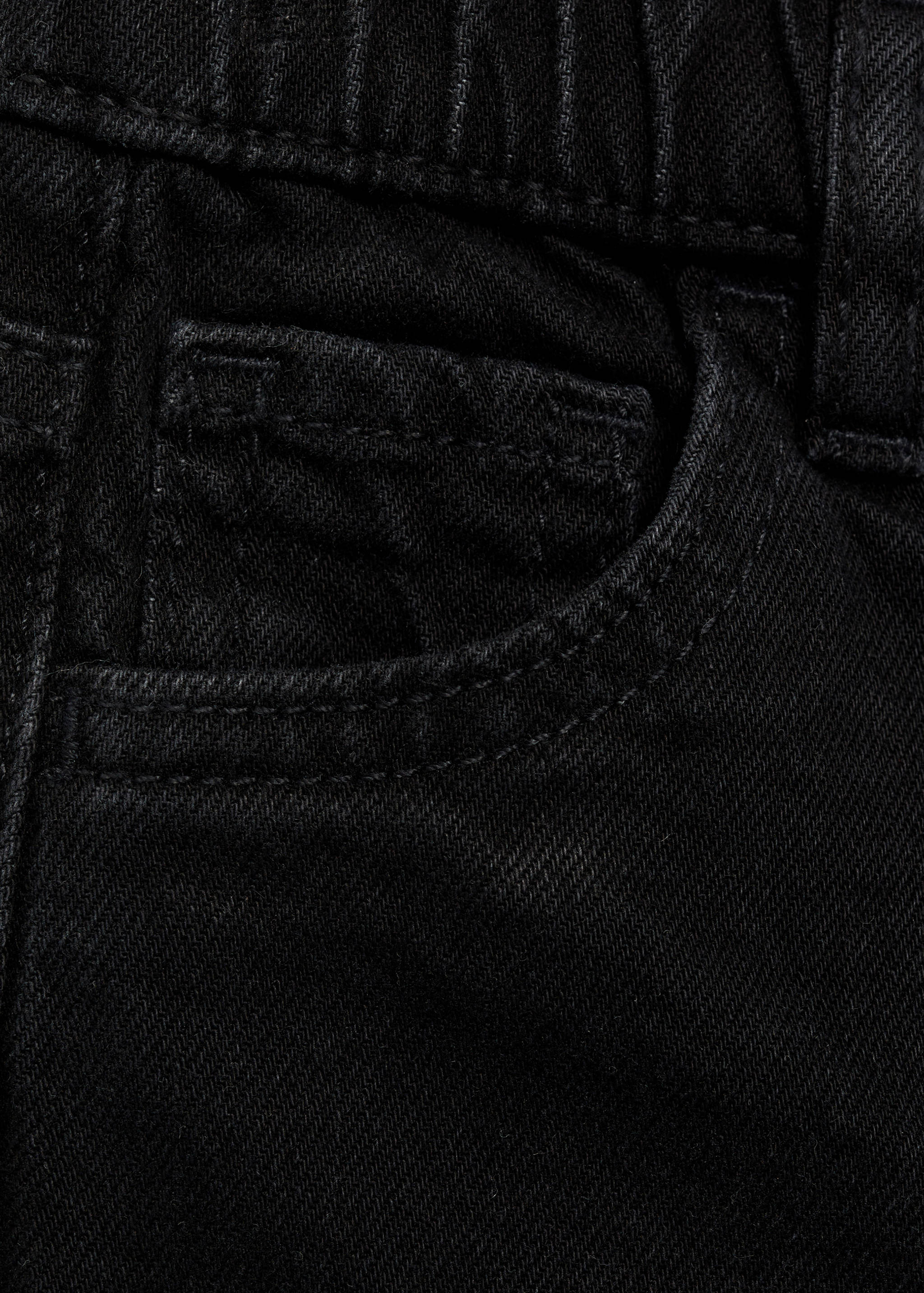 Drawstring waist jeans - Details of the article 0