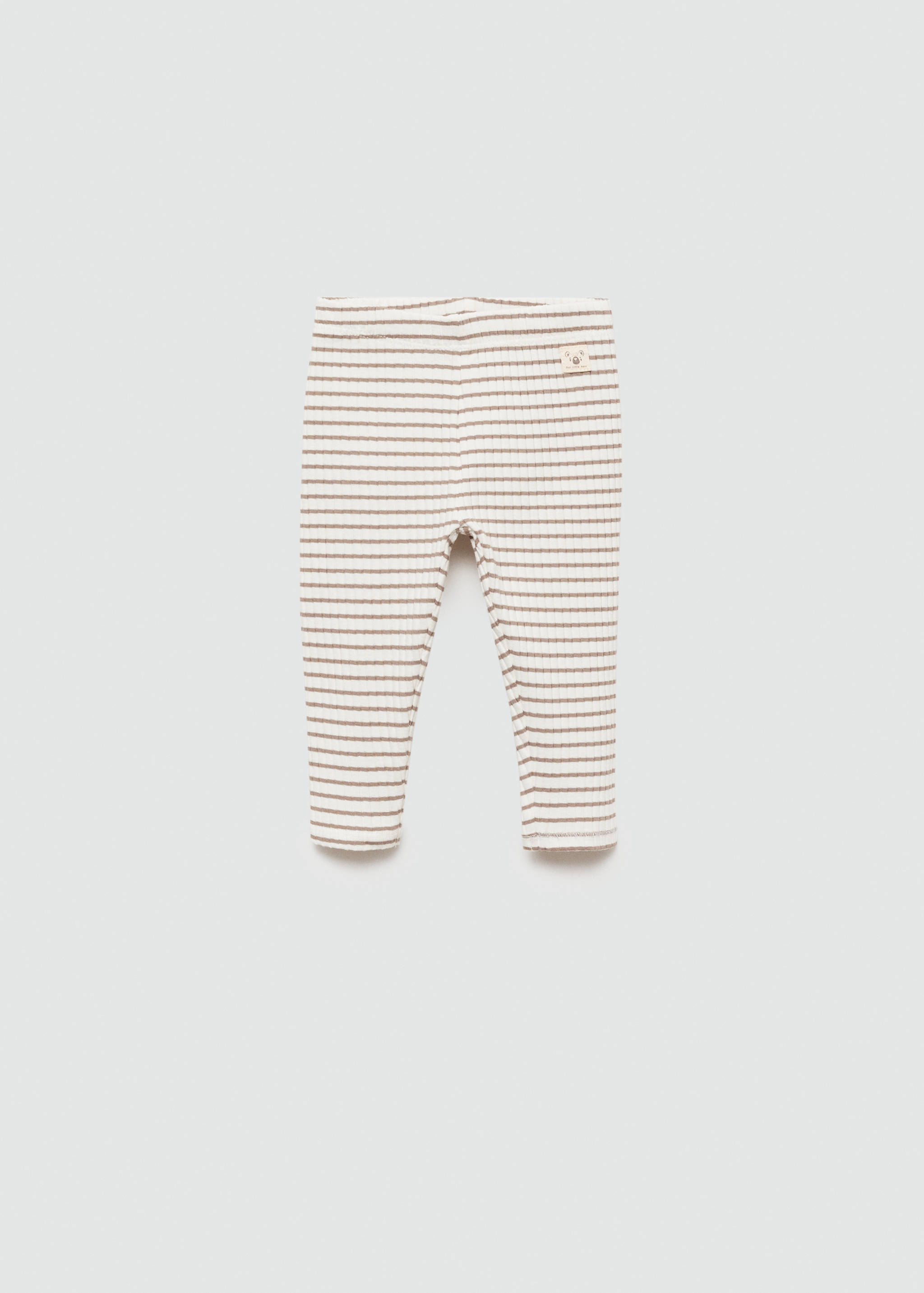 Stripped cotton leggings - Article without model