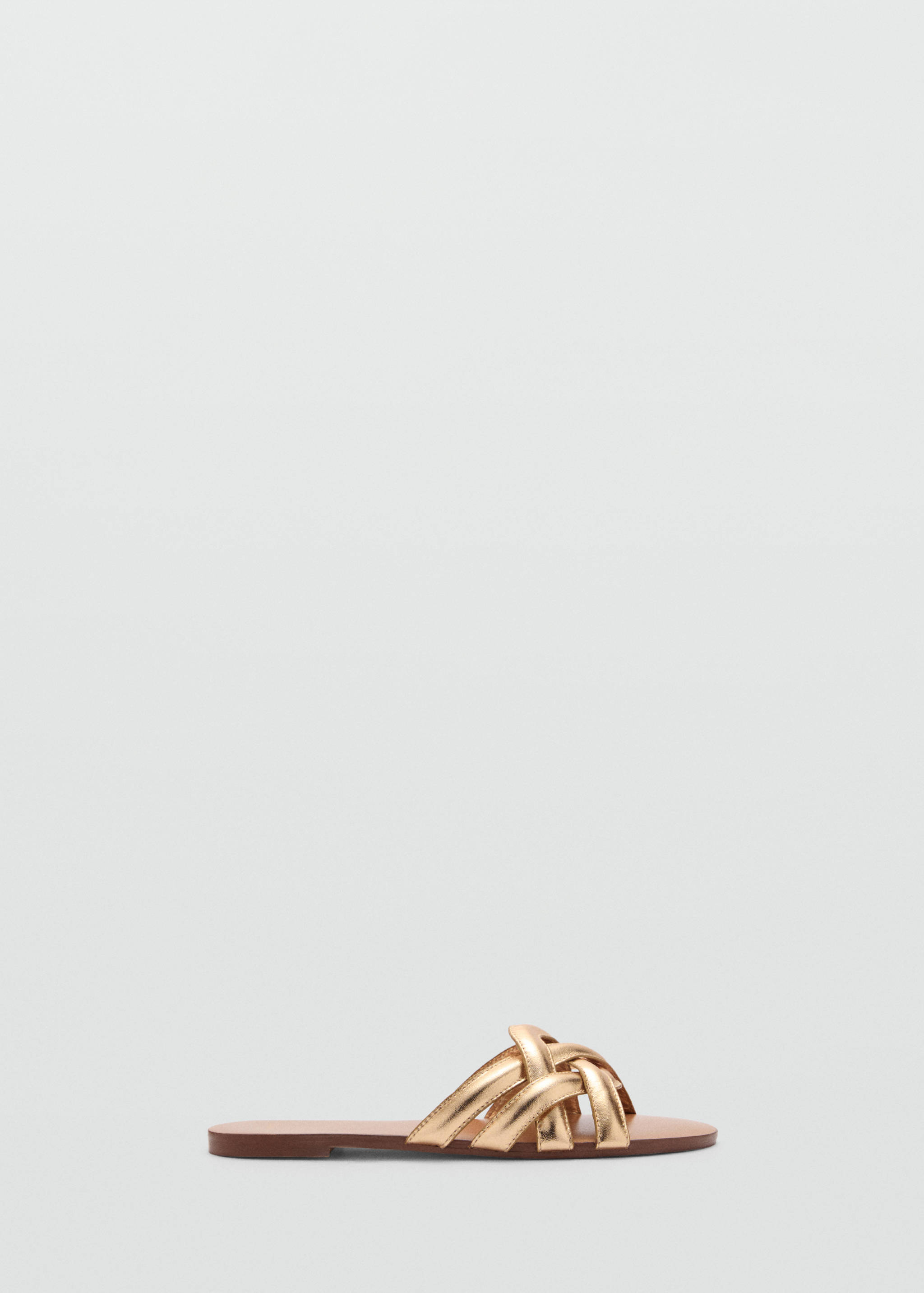 Leather straps sandals - Article without model