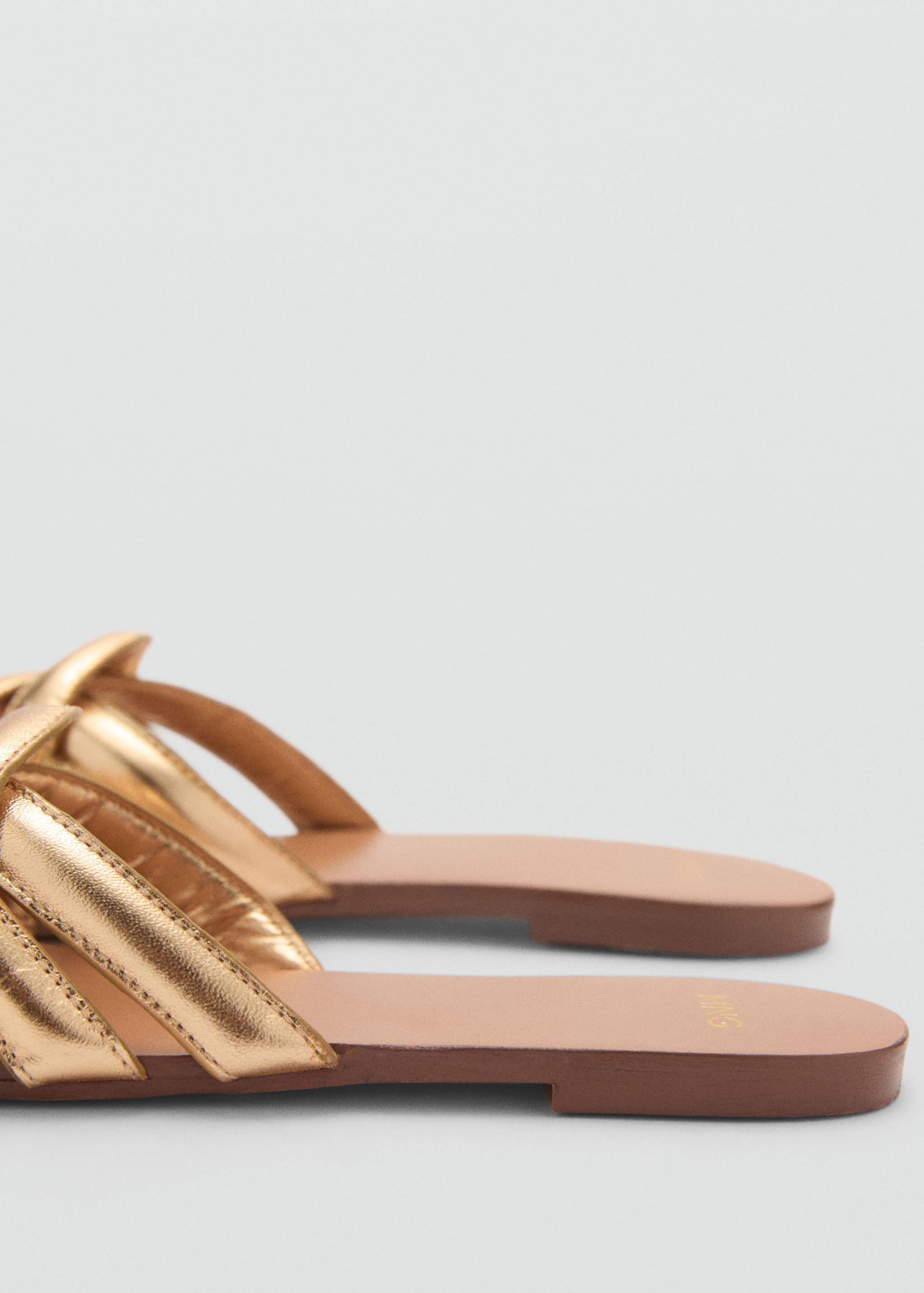 Leather straps sandals - Details of the article 1