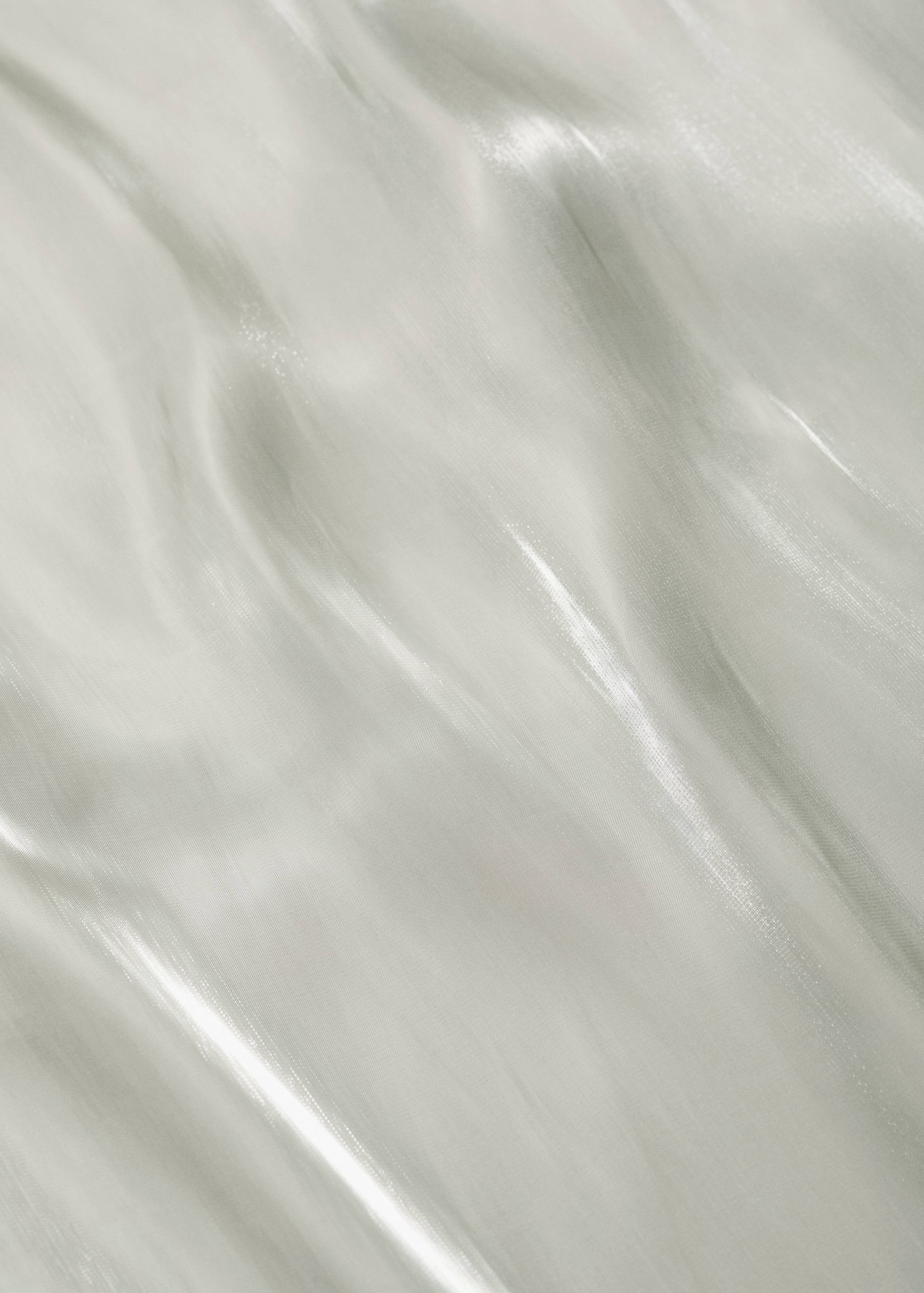 Asymmetrical satin dress - Details of the article 8