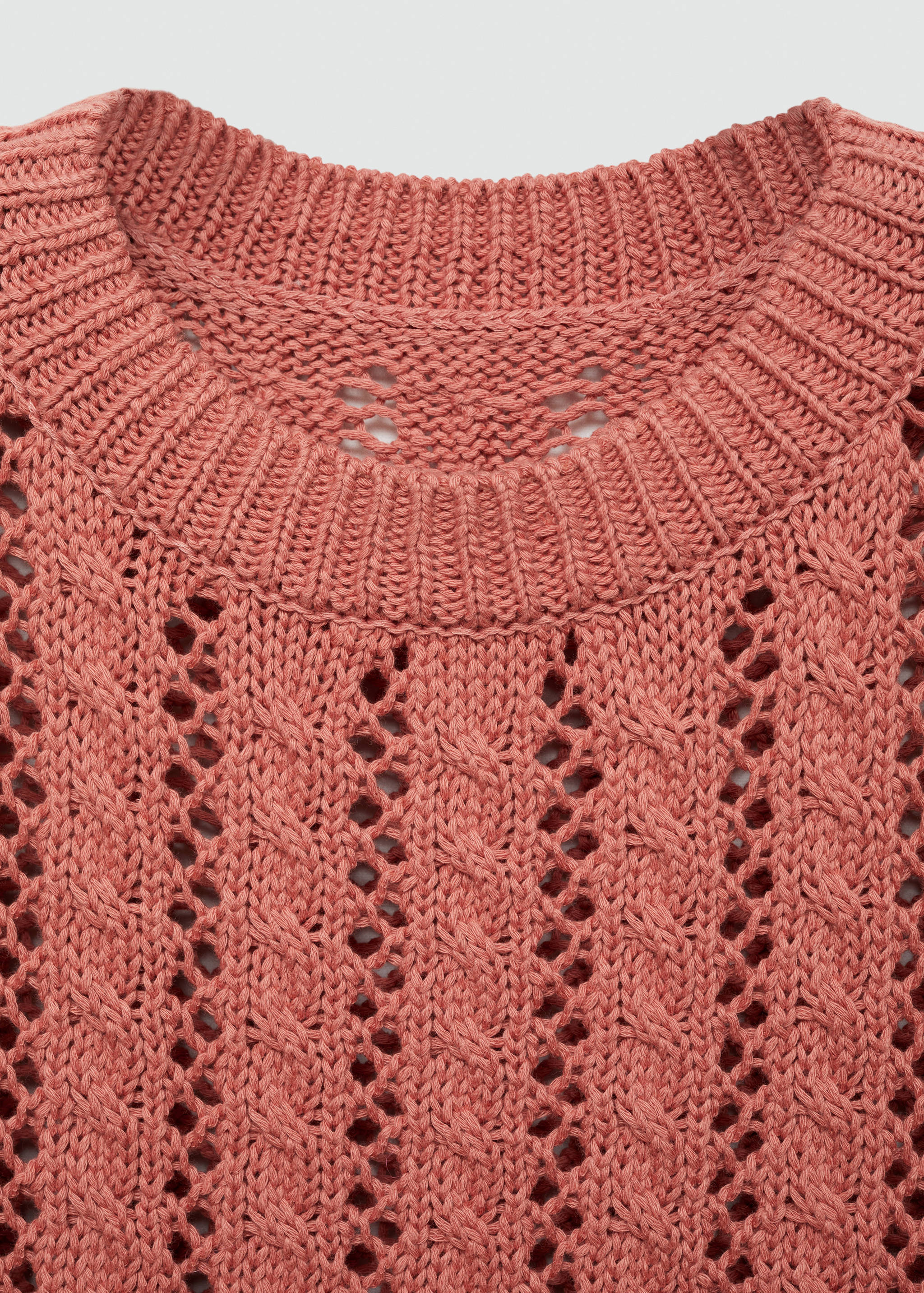 Chaleco punto detalles calados - Detalle del artículo 8