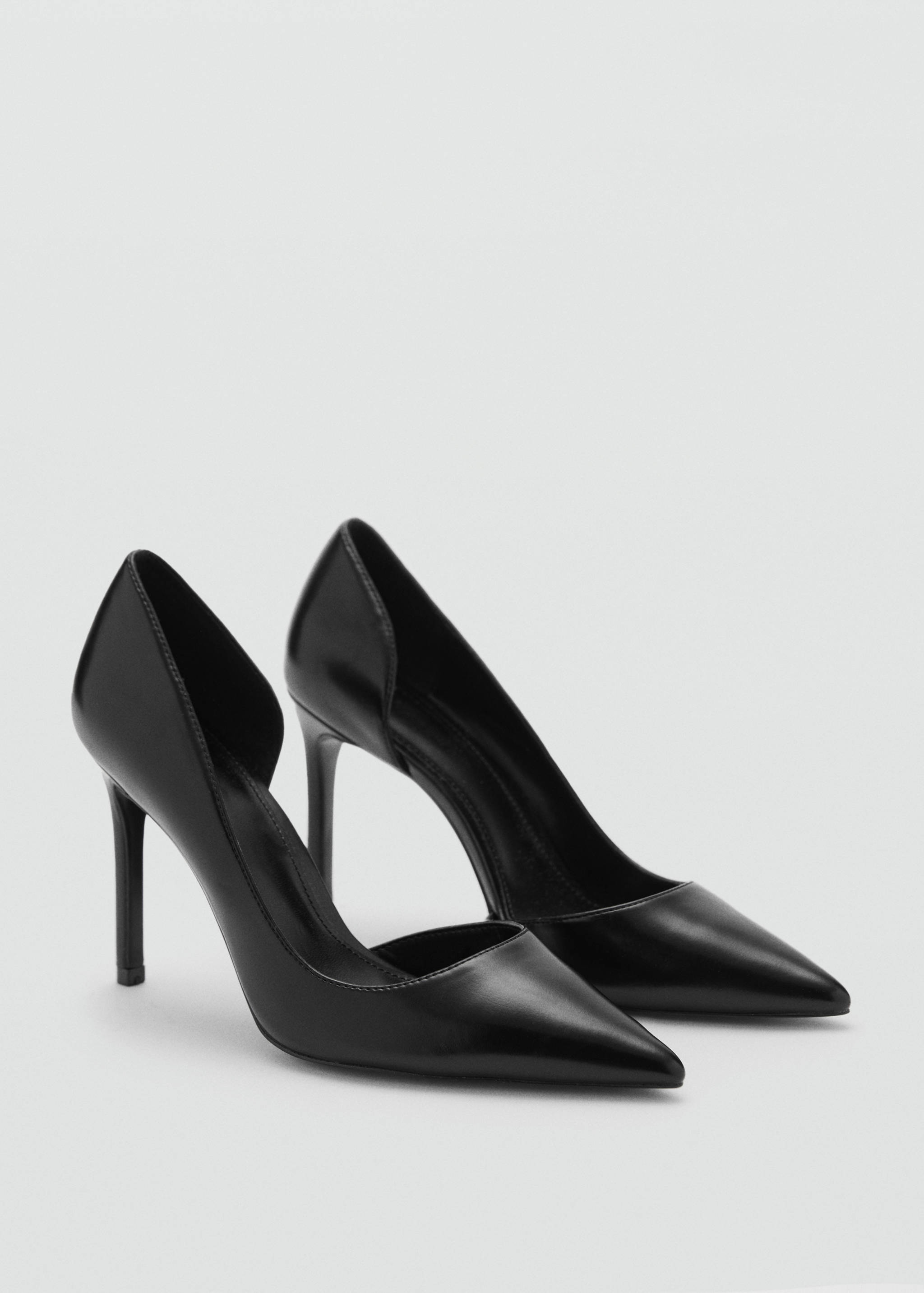 Asymmetrical heeled shoes - Medium plane