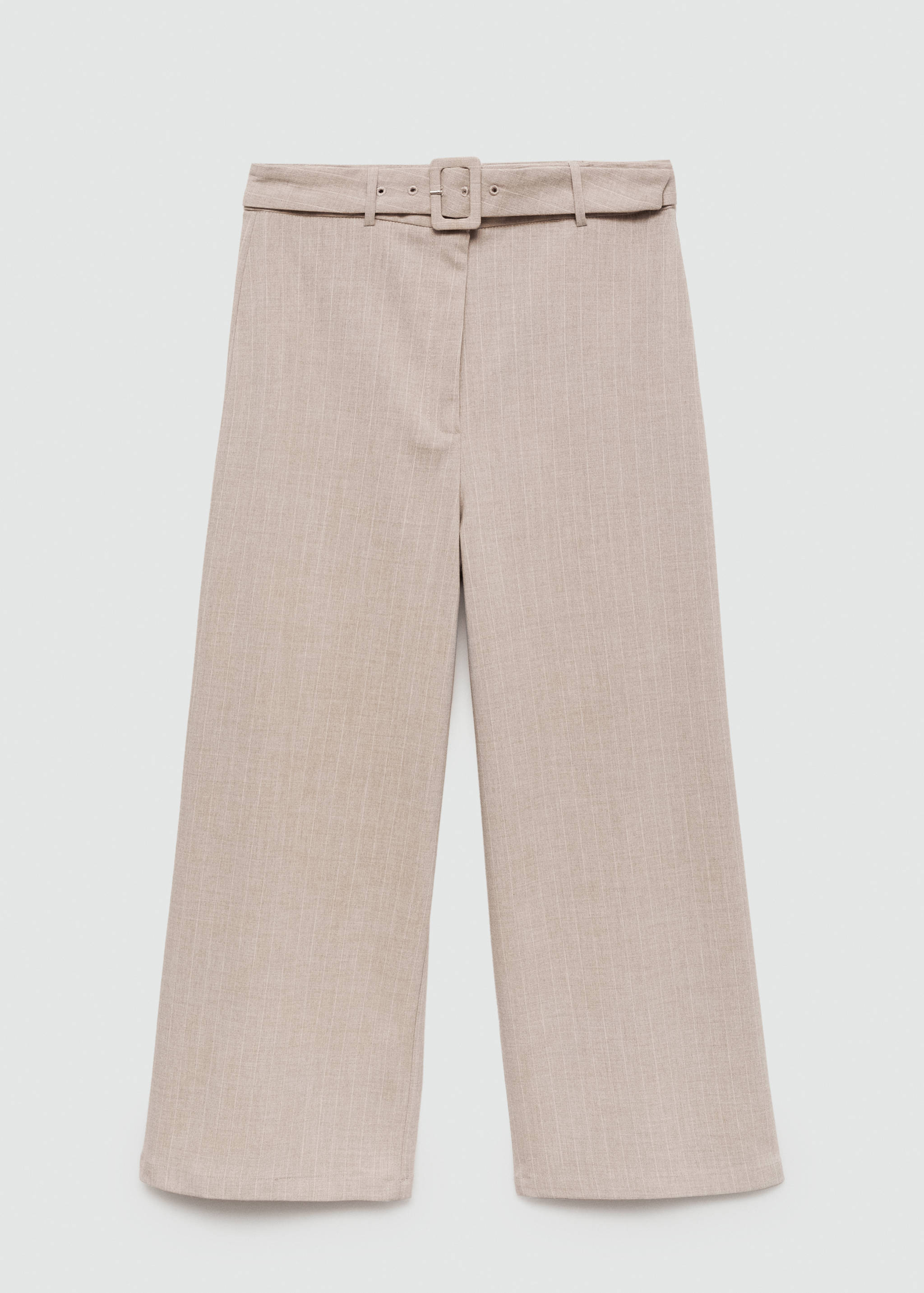 Chalk-stripe straight pants - Article without model