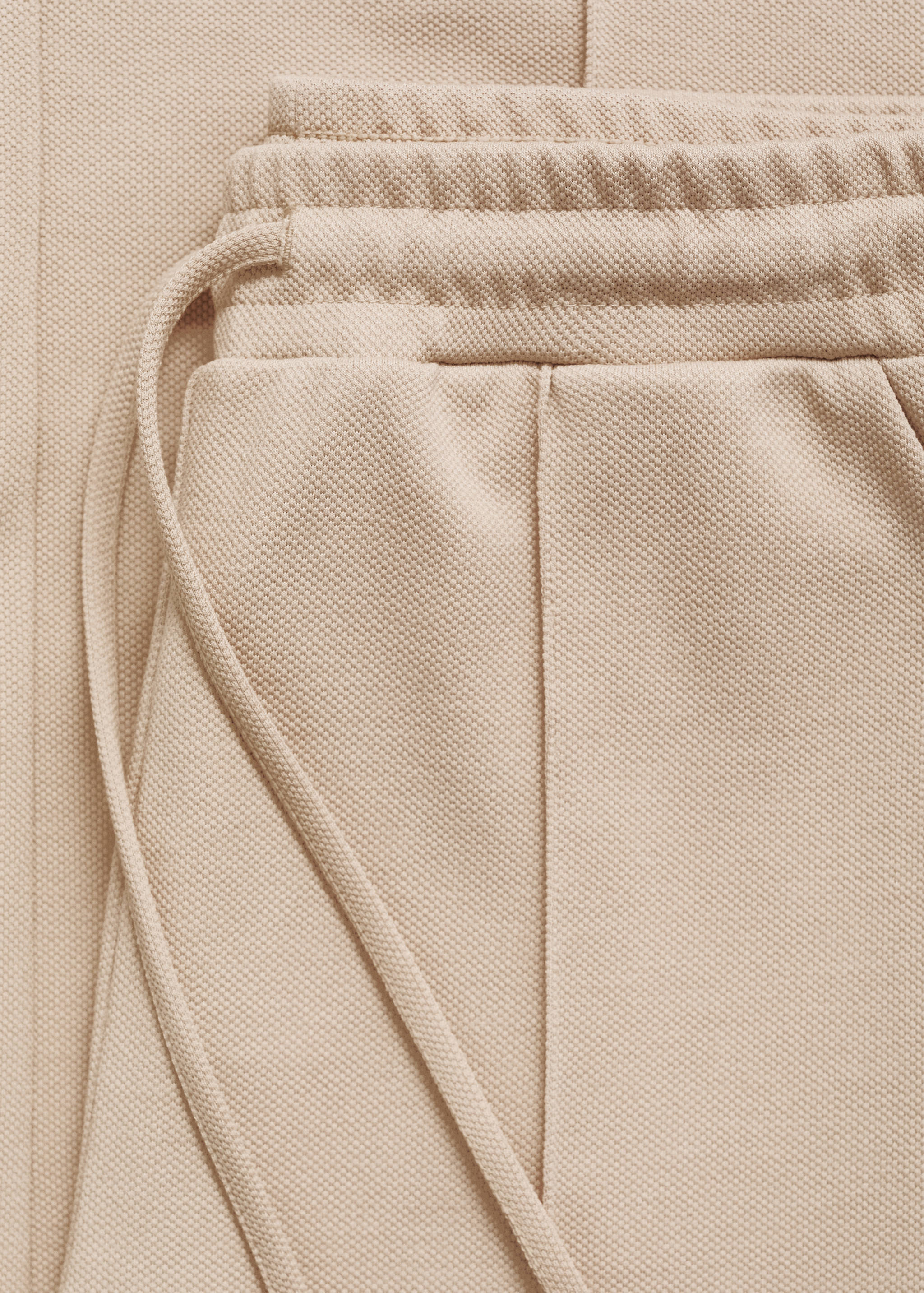 Seam-detail straight-fit trousers - Details of the article 0