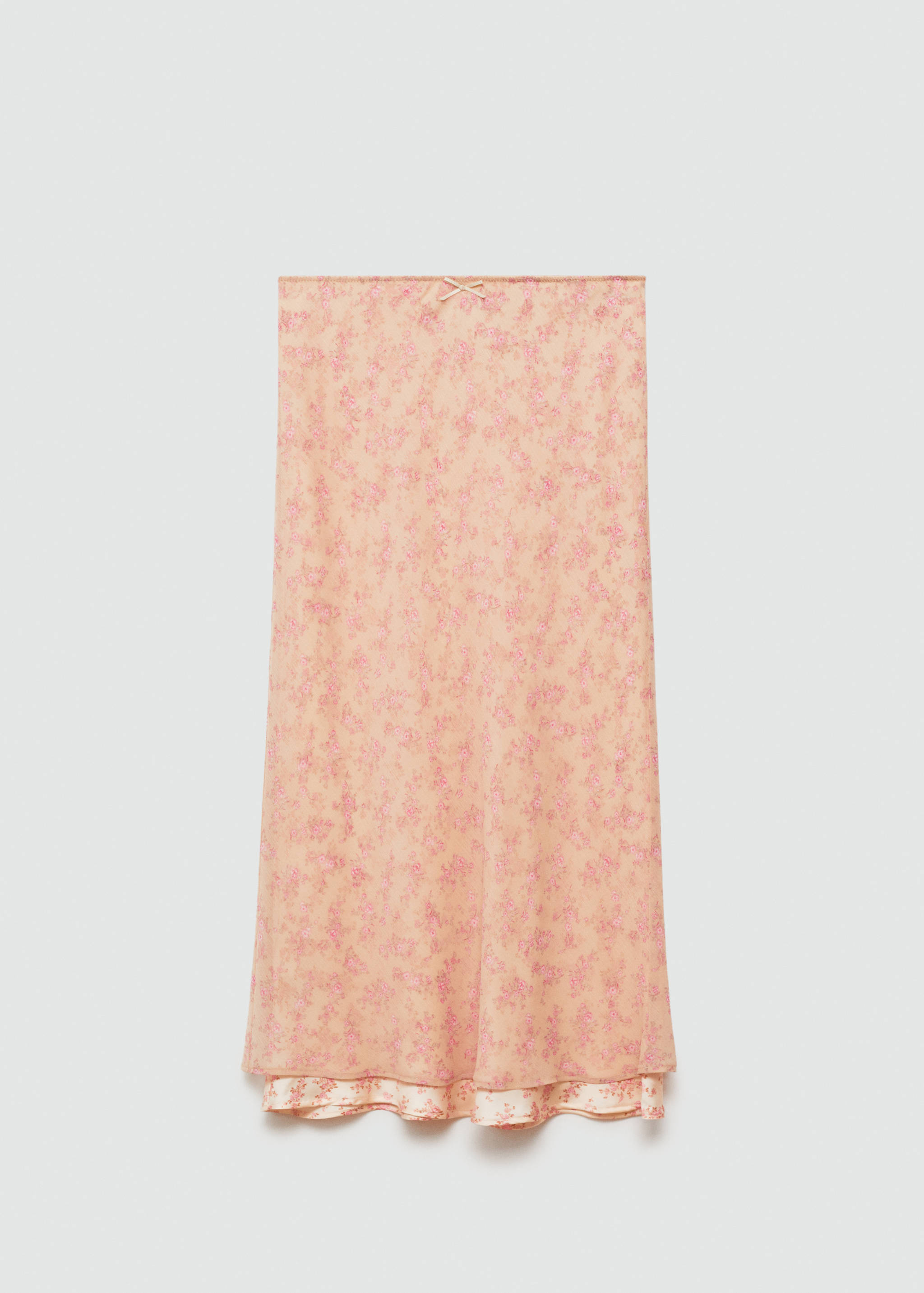 Floral-print long skirt - Article without model