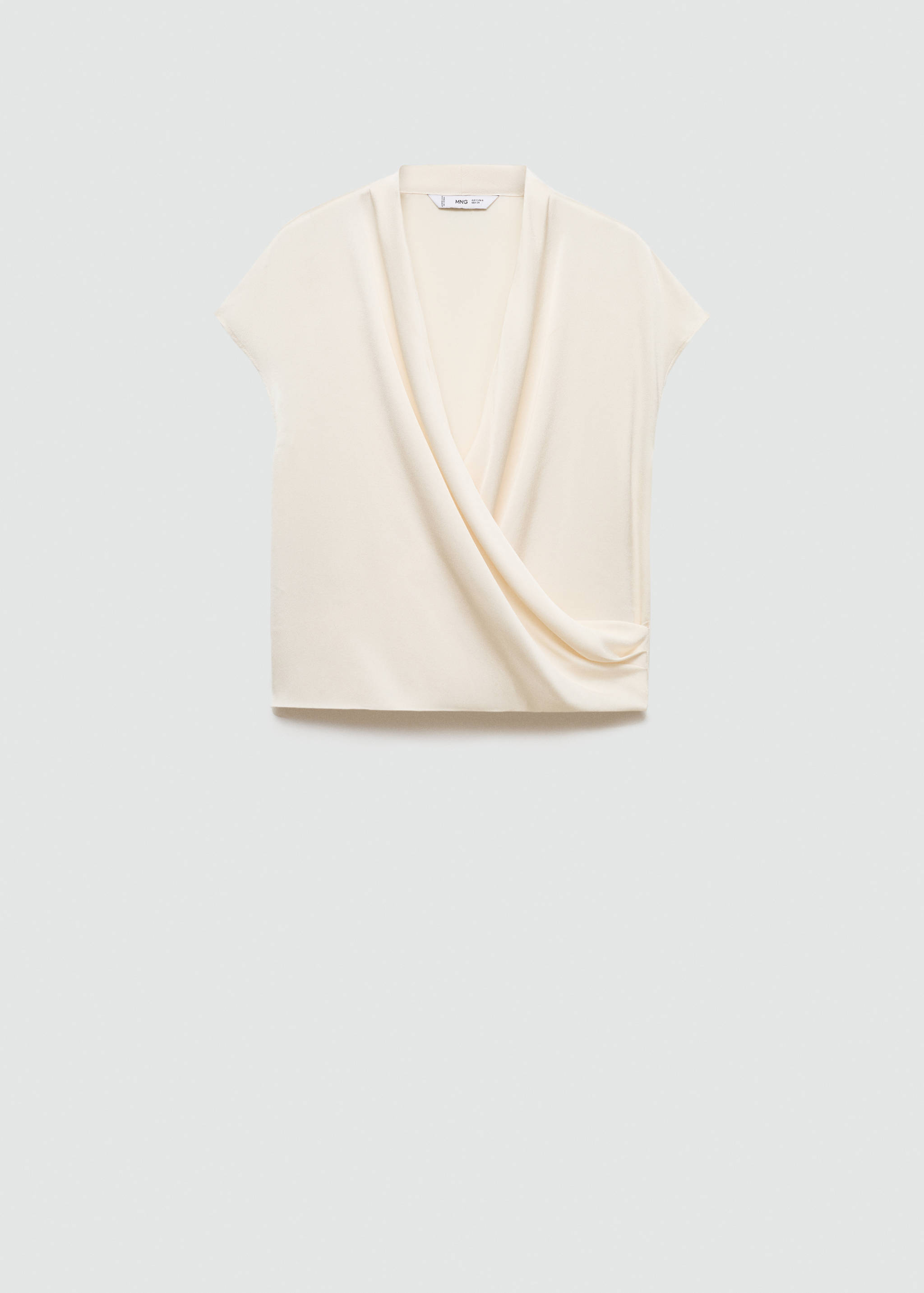 Sleeveless wrap blouse - Article without model