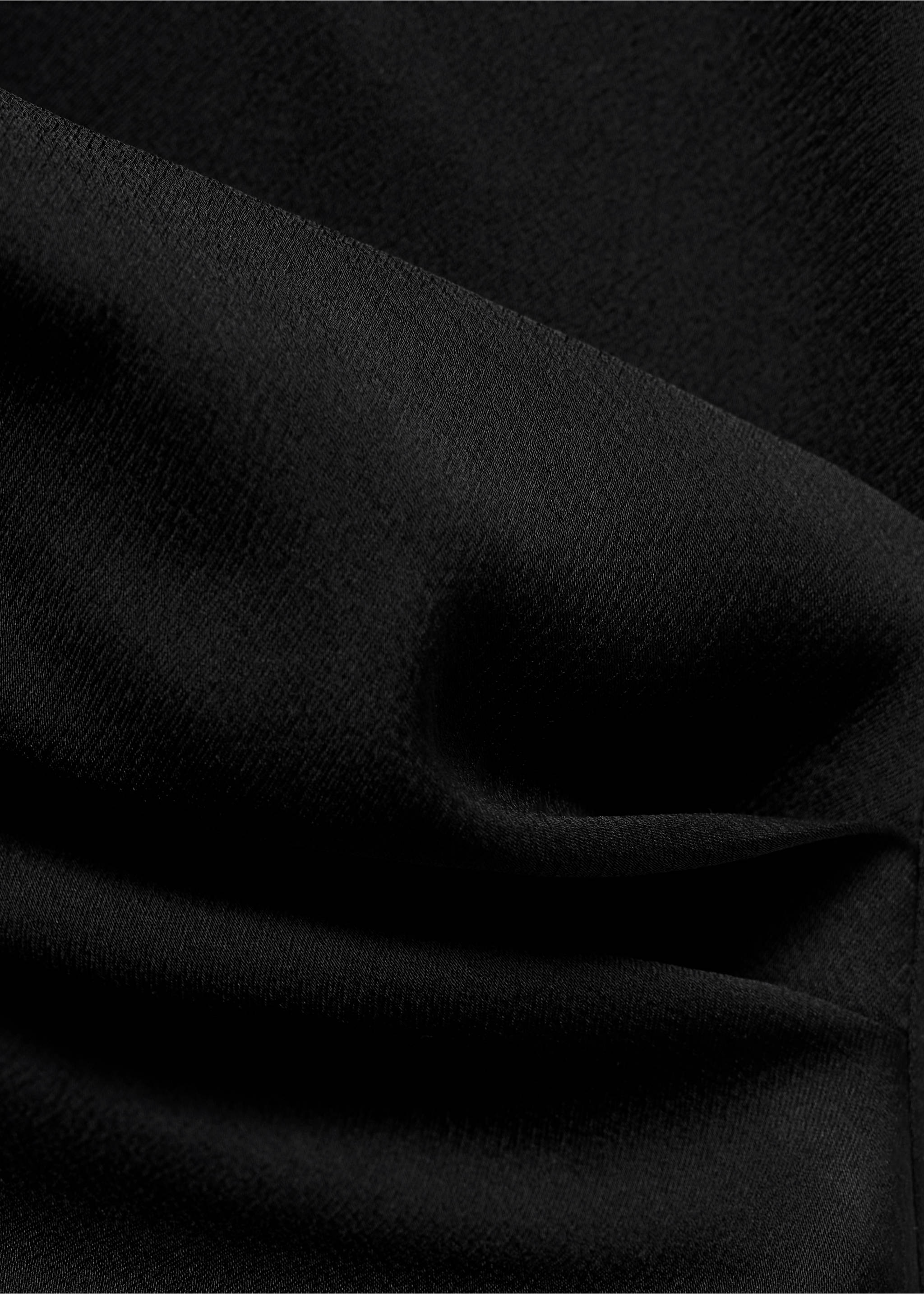 Blusa sin mangas cruzada - Detalle del artículo 8, Negro. Ref: 77044028-00.