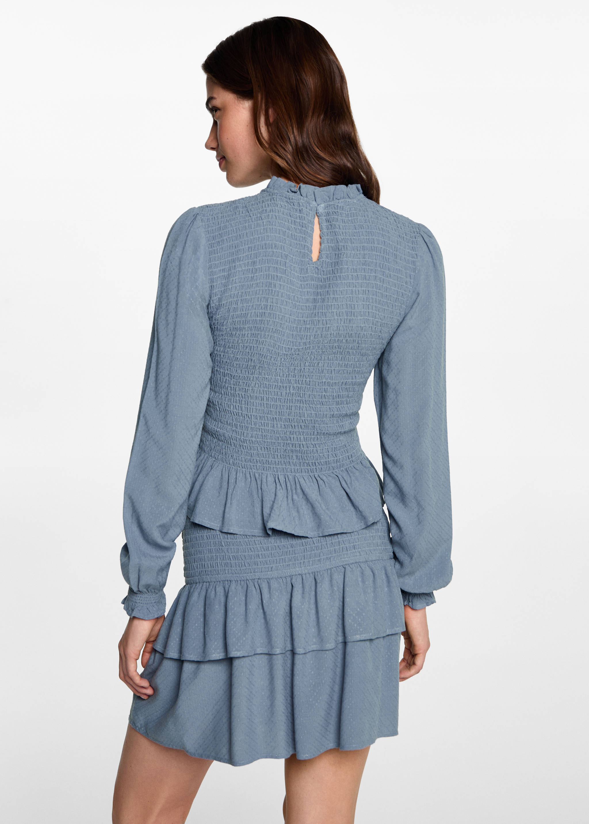 Blouse fluide froncée - Verso de l’article