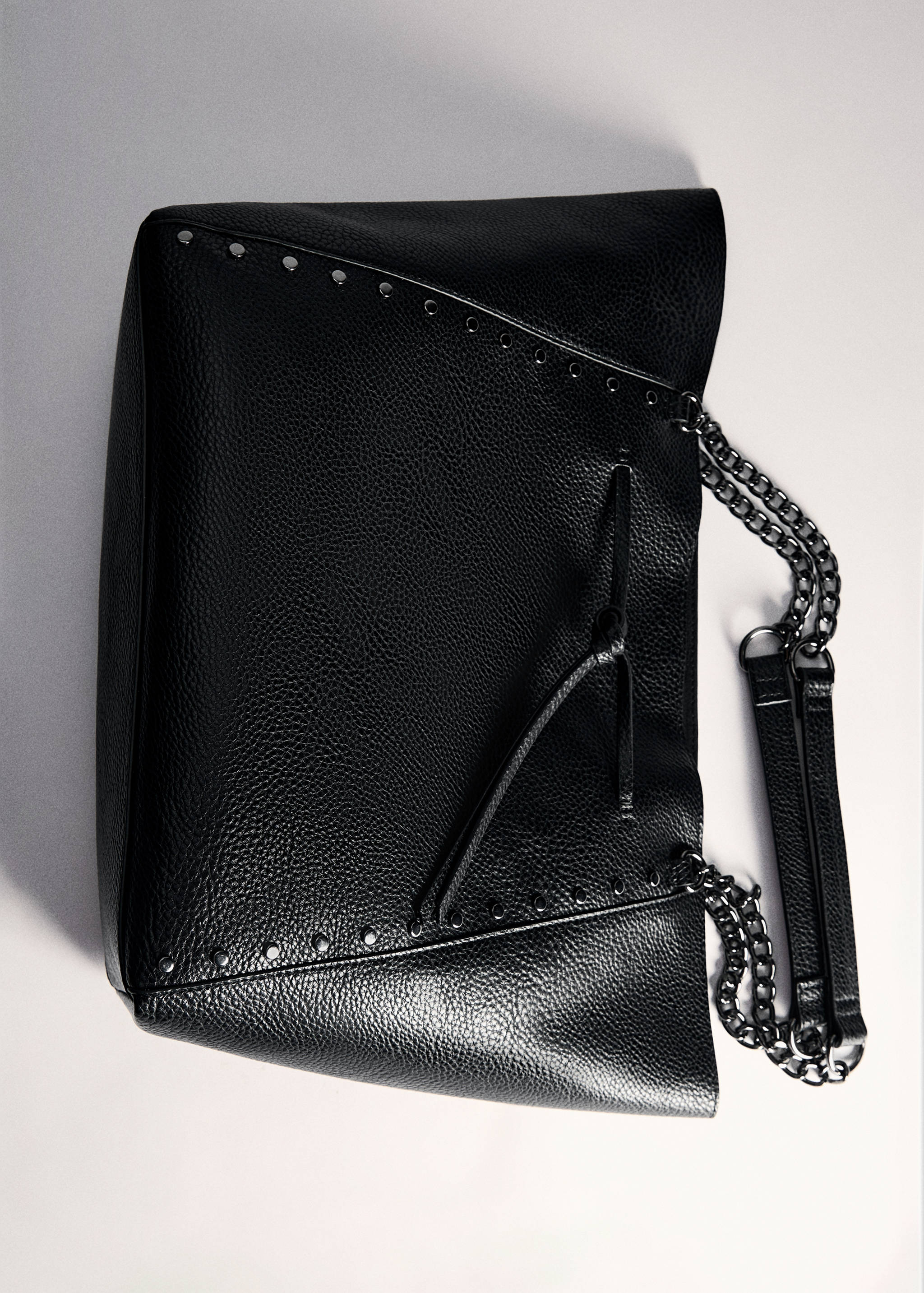 Faux-leather shopper bag - Details of the article 5