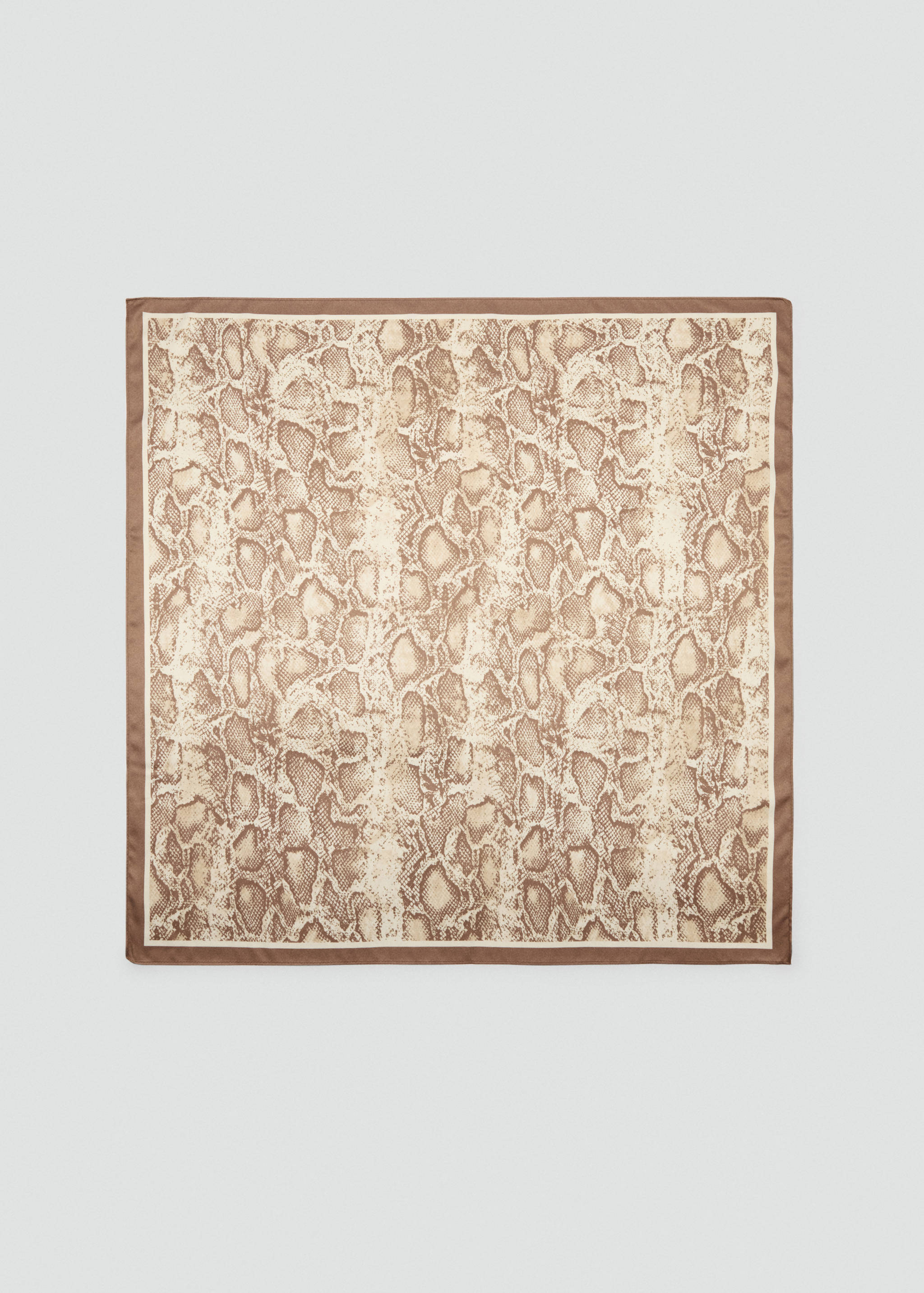 Snake print scarf - Article without model