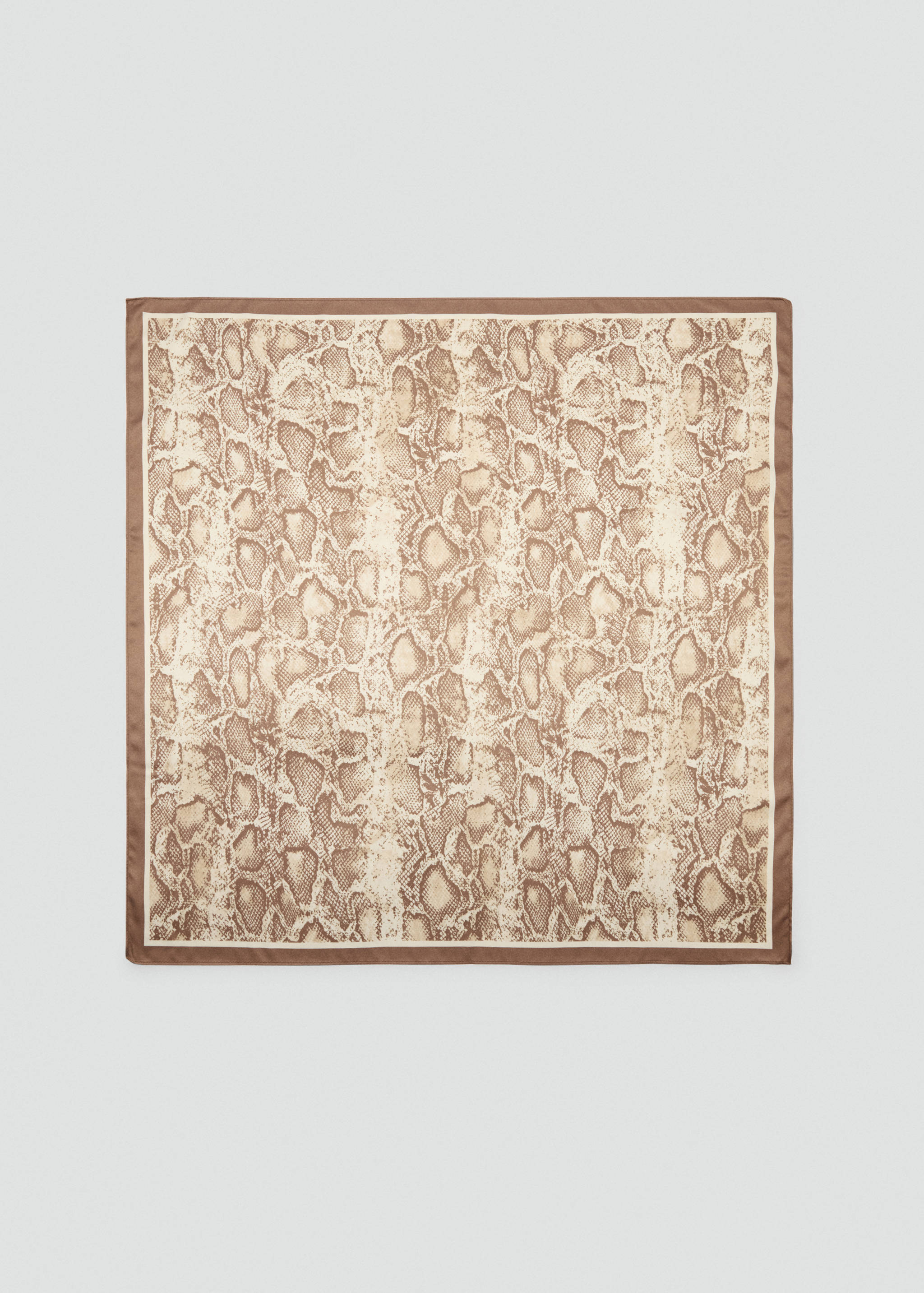 Snake print scarf - Article without model