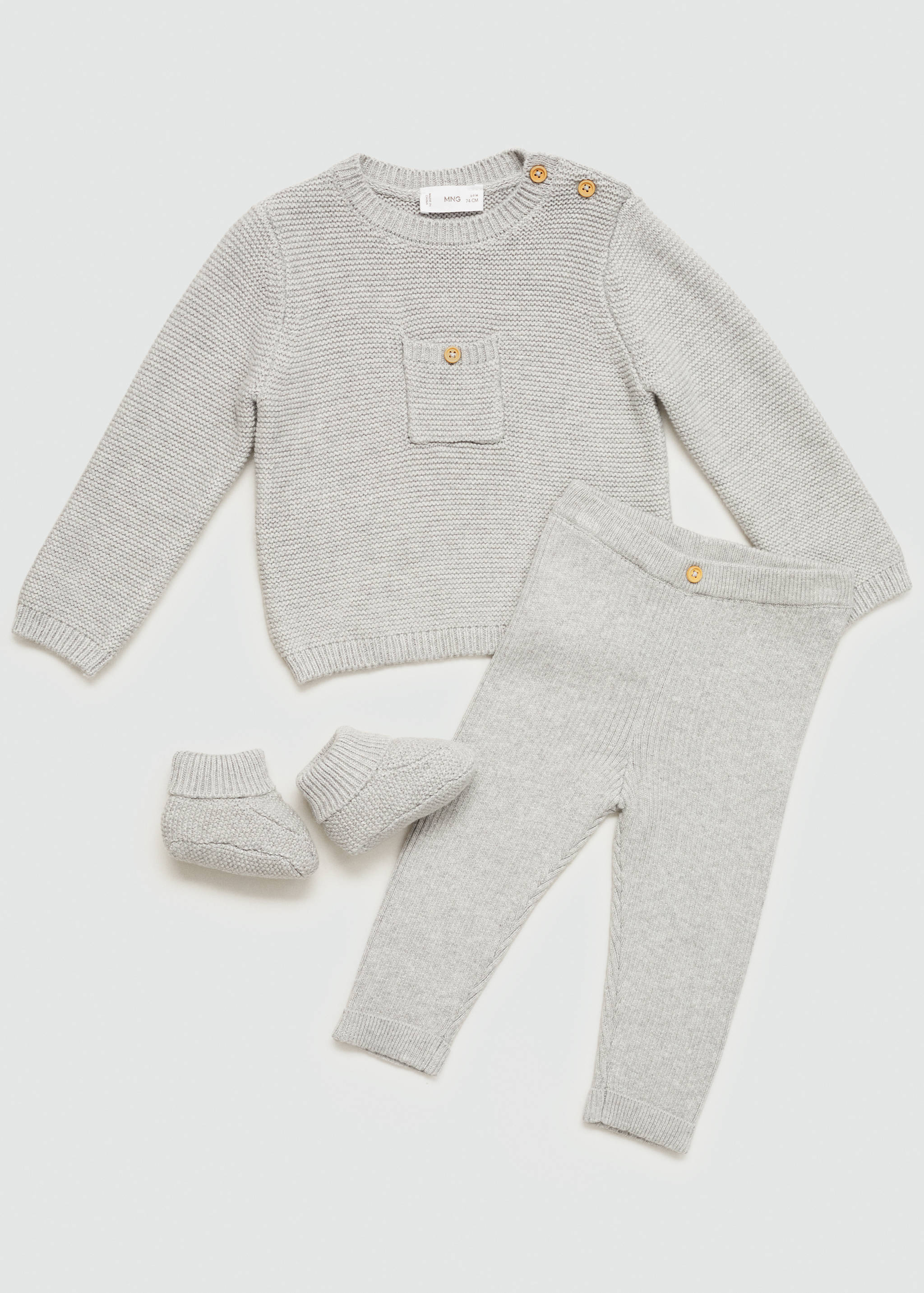 Camisola de malha com bolso - Pormenor do artigo 8