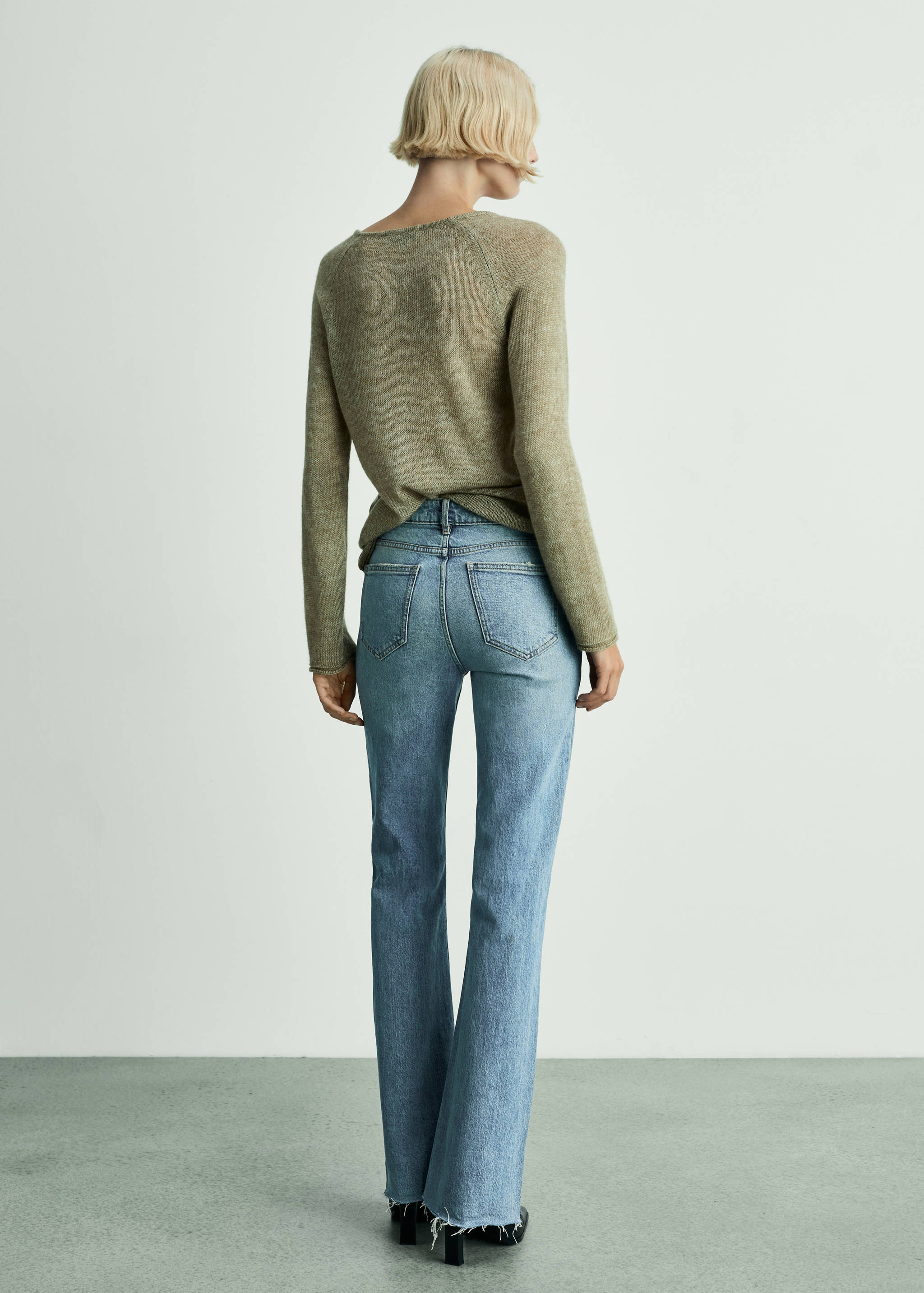 Jean Fiona flare taille normale - Verso de l’article