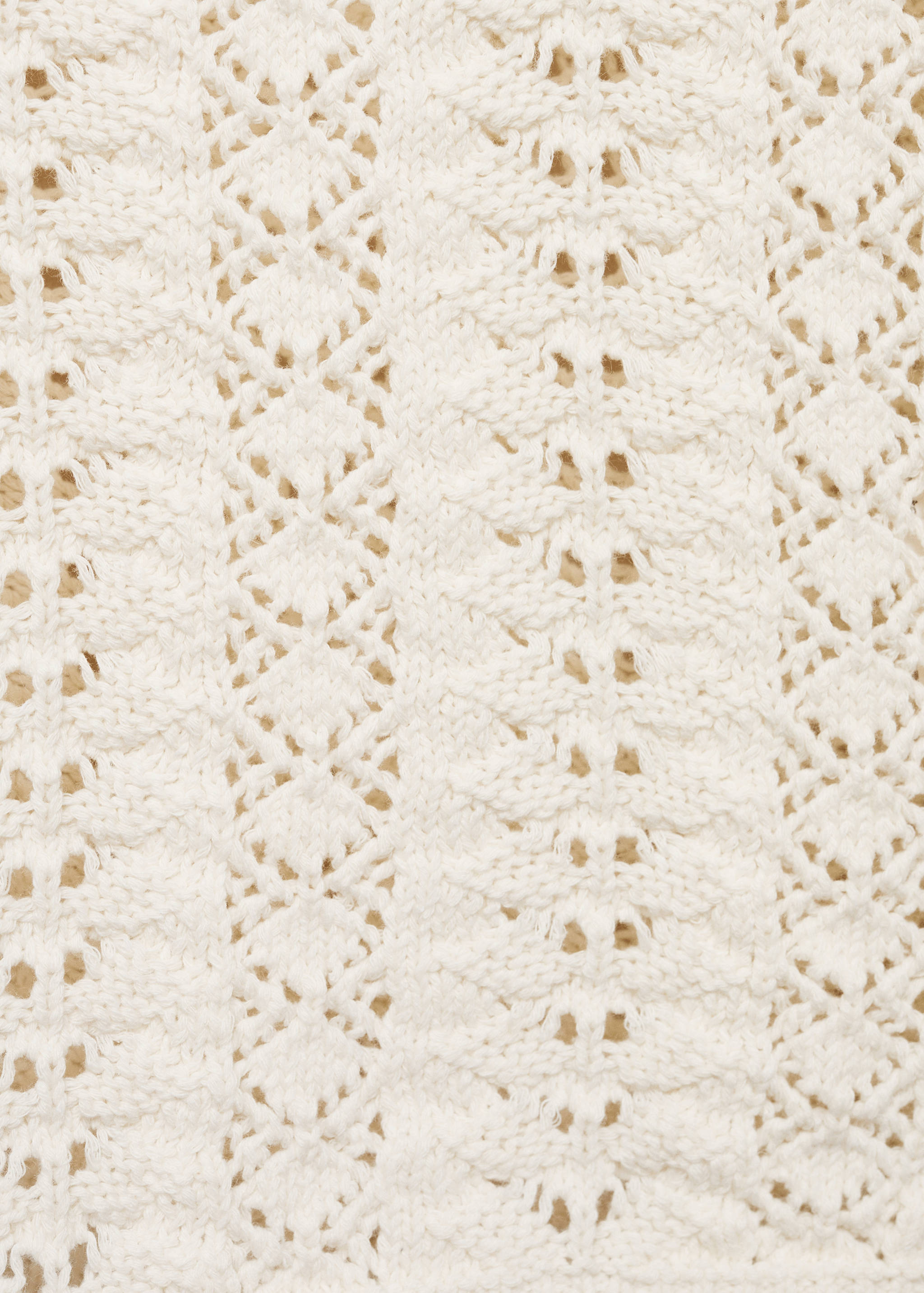 Open work-detail sweater - Details of the article 0