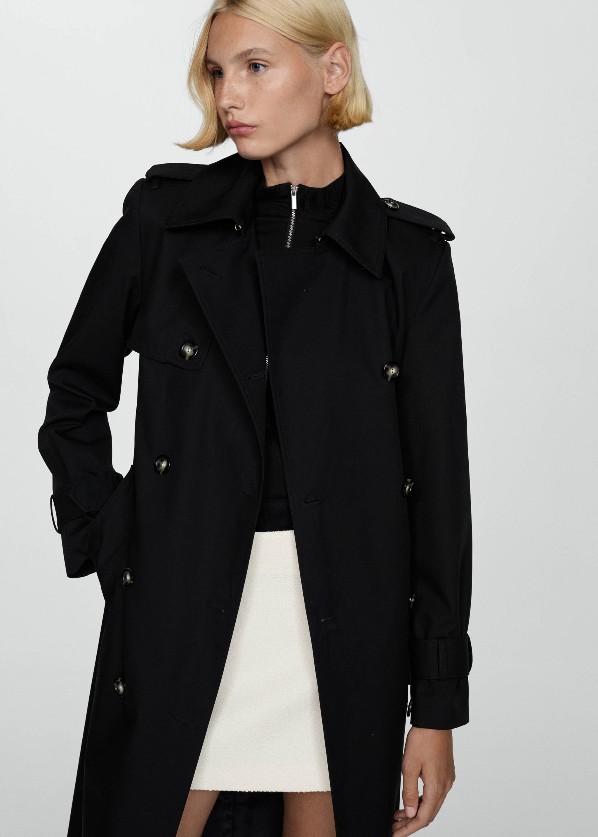 Tweed miniskirt - Details of the article 2