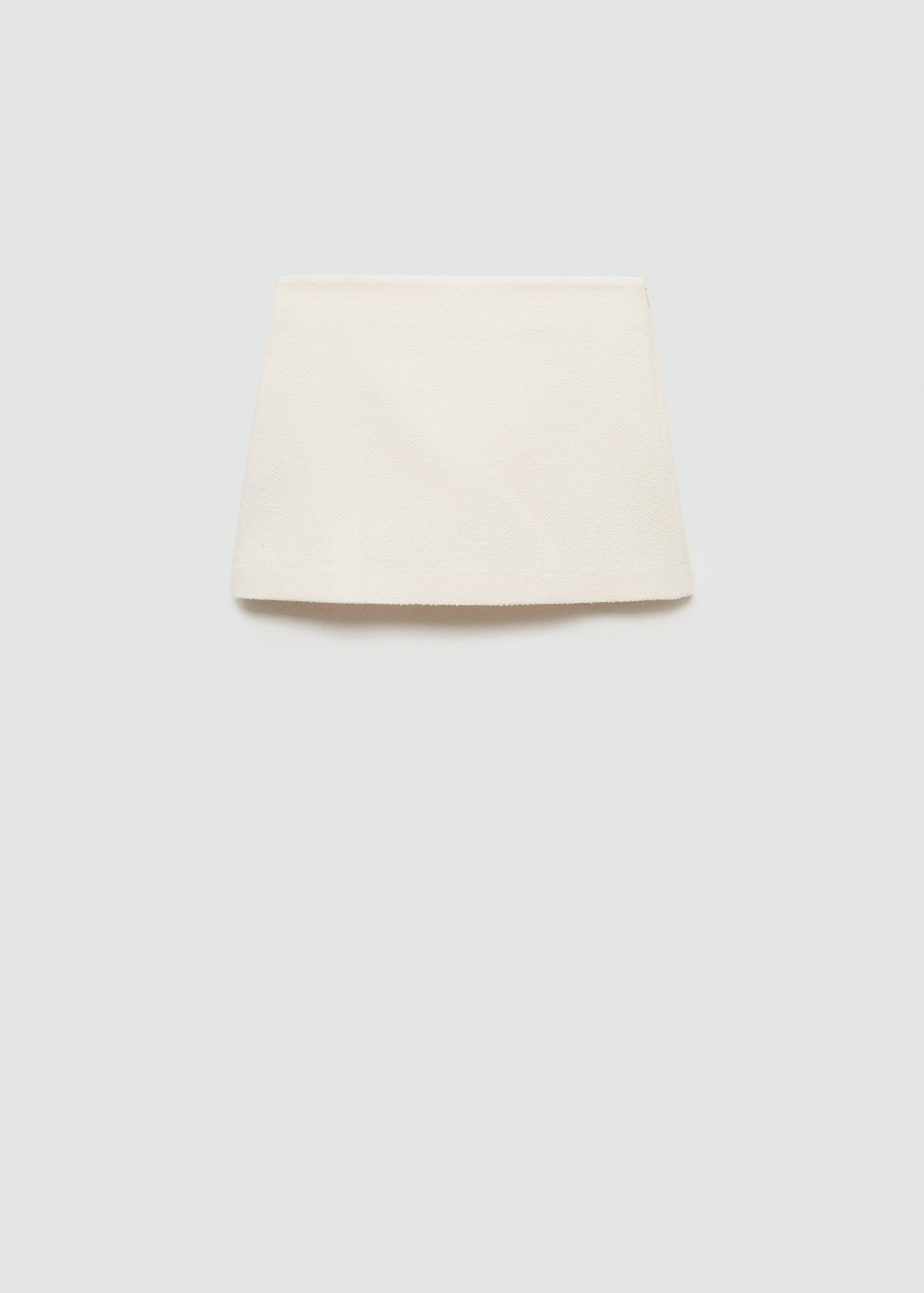 Tweed miniskirt - Article without model