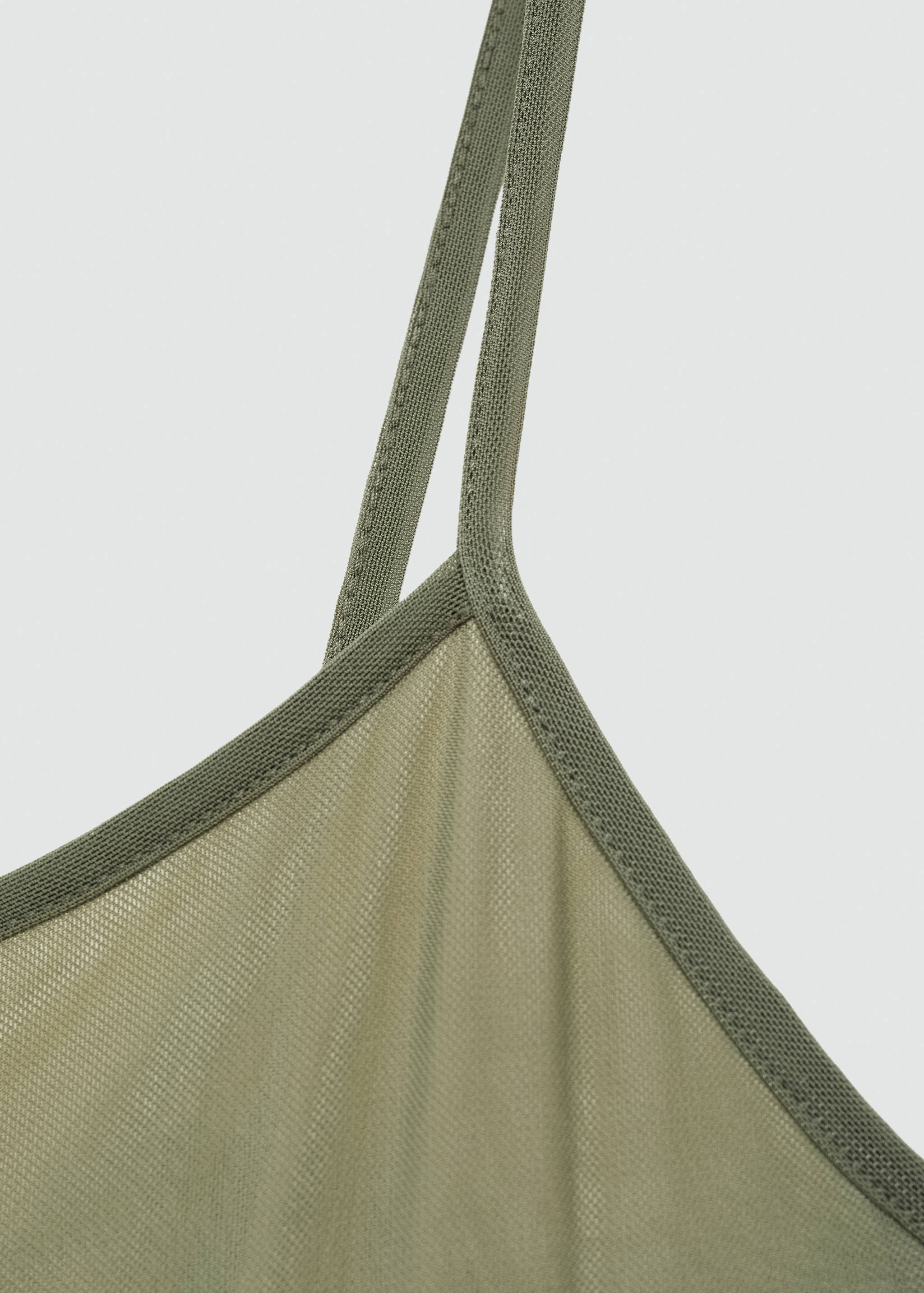 Vestido asimétrico tul costuras - Details of the article 8