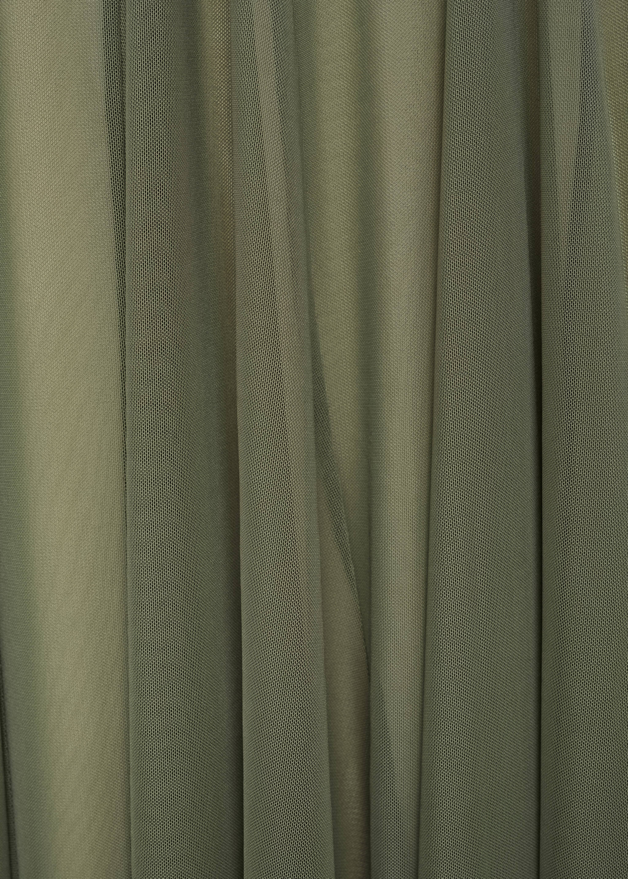 Vestido asimétrico tul costuras - Details of the article 0