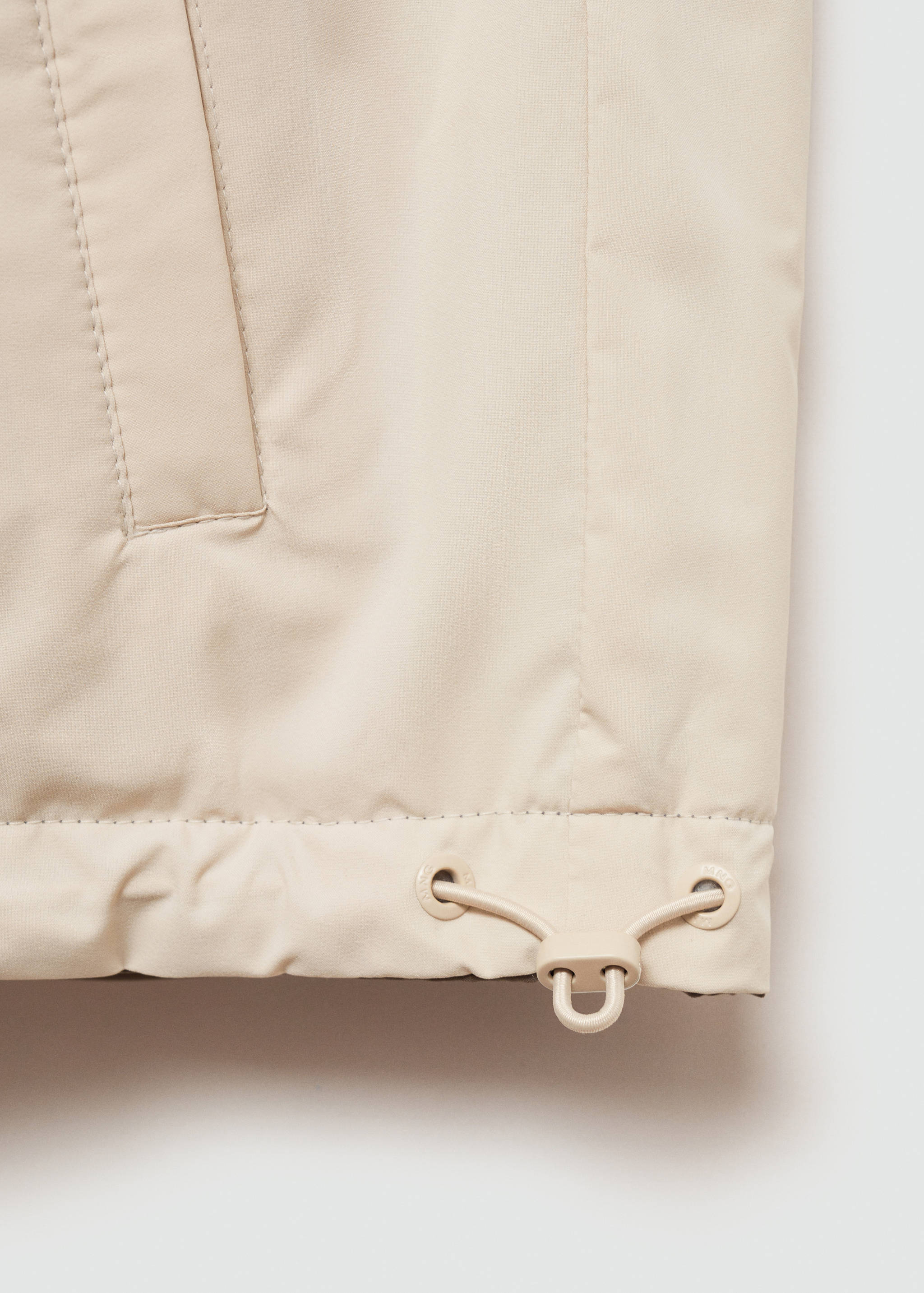 Reversible water-repellent gilet - Details of the article 0