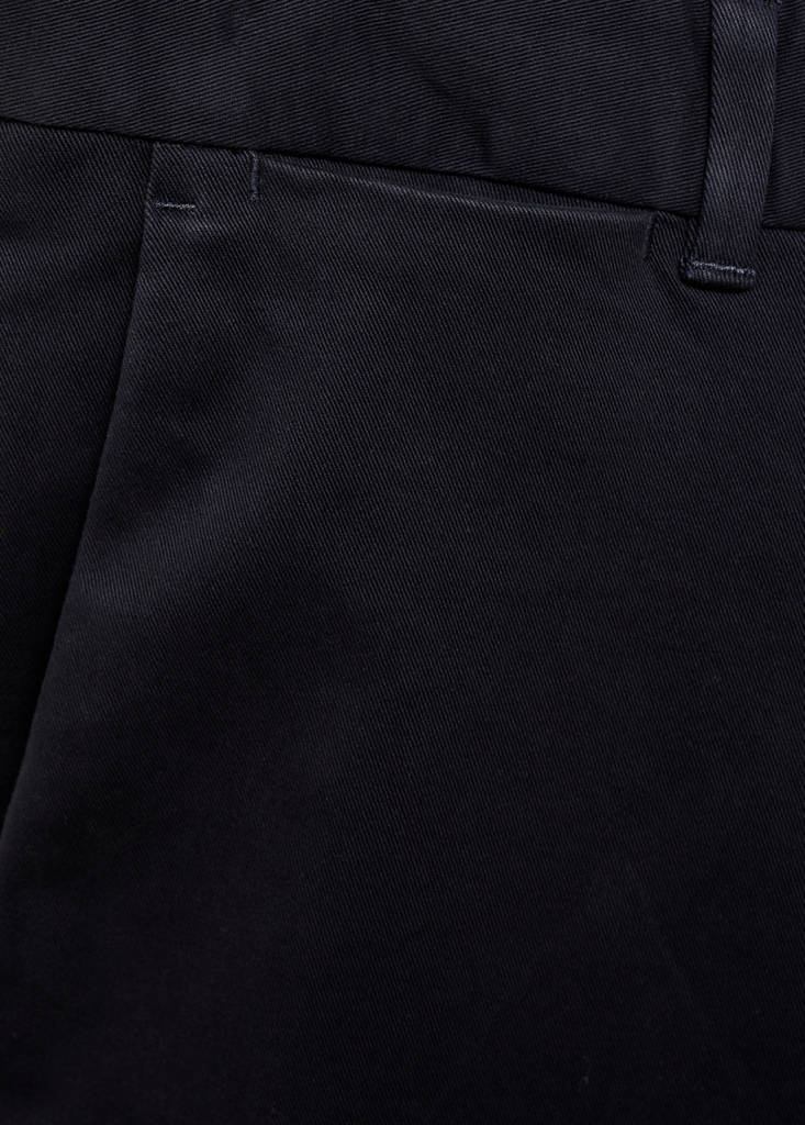 Slim fit serge chino trousers — Dark Navy