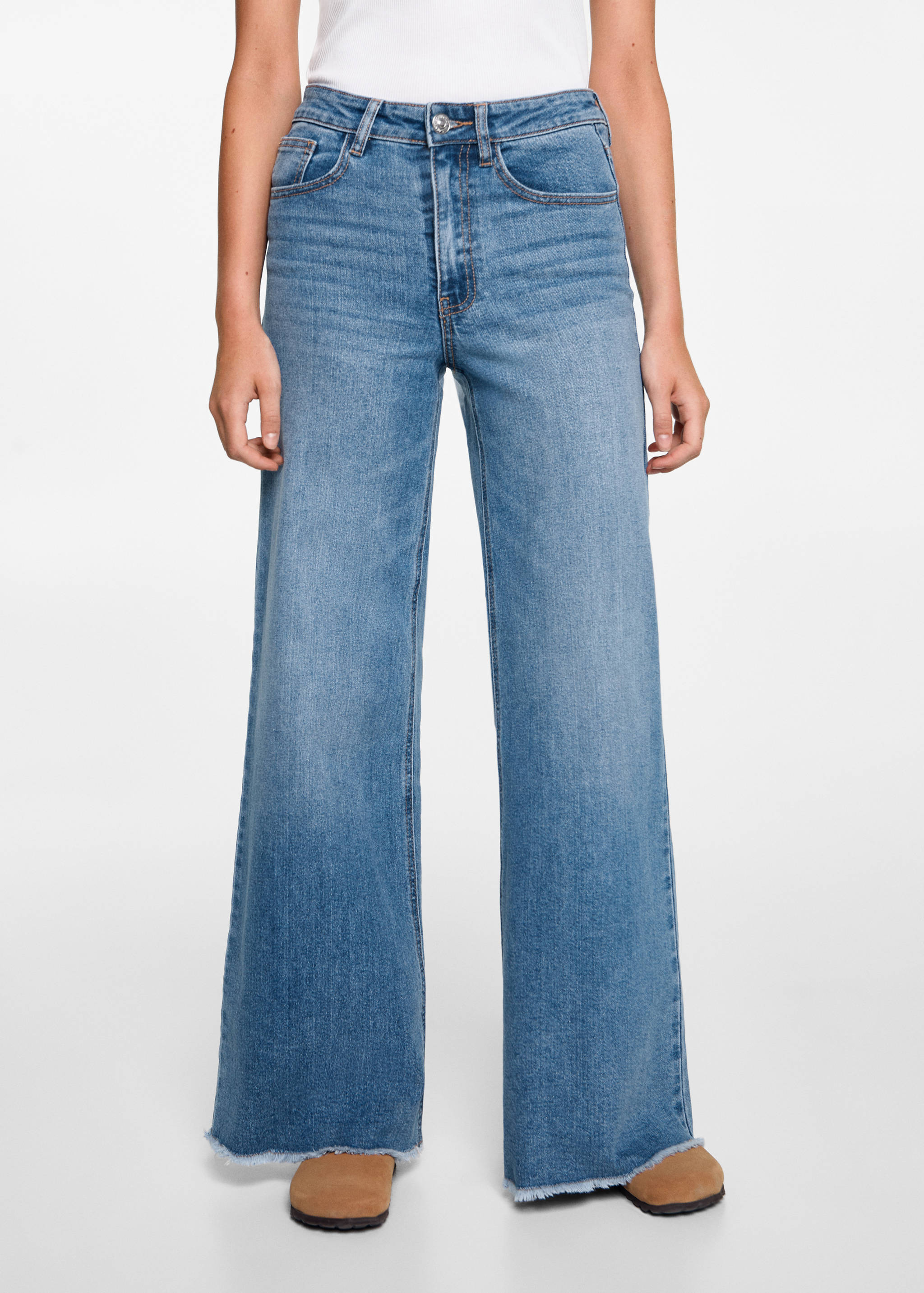 Flared jeans - Medium plane