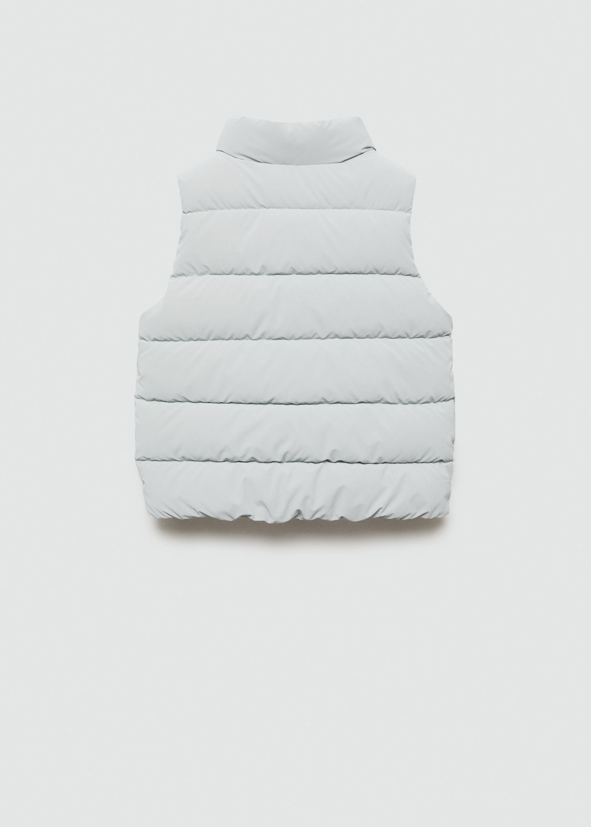 Quilted gilet - Reverse of the article