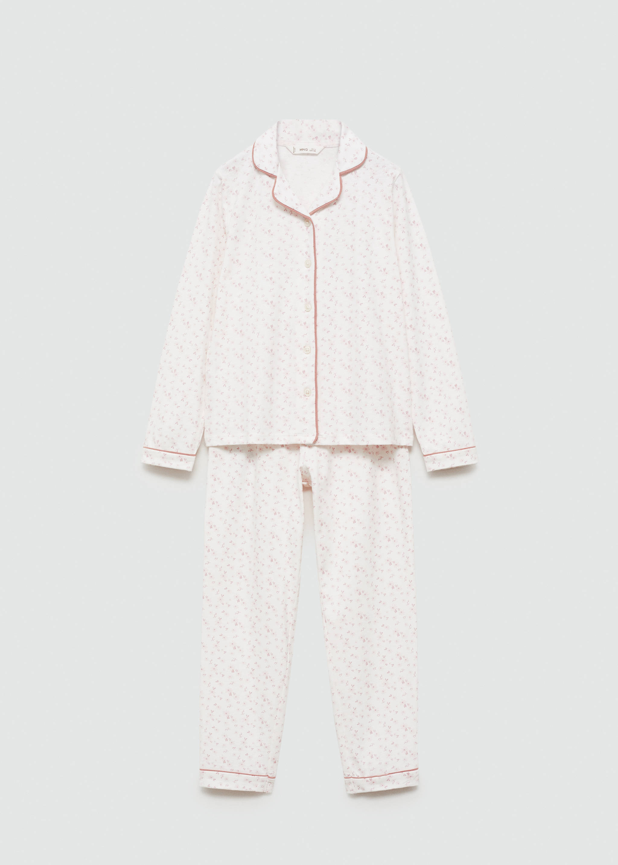 Printed cotton pyjamas - Article without model