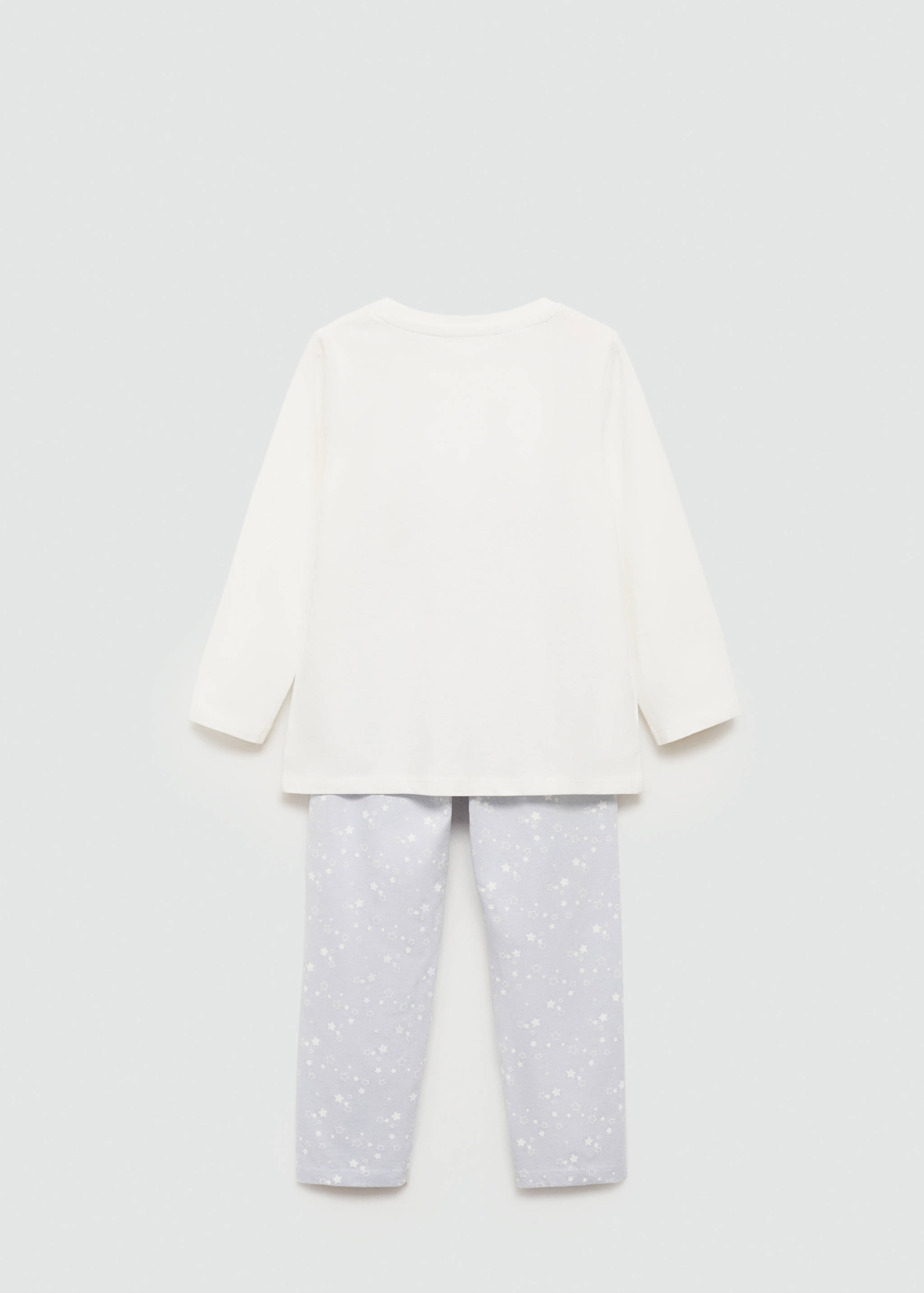 Long star-print pyjamas - Reverse of the article