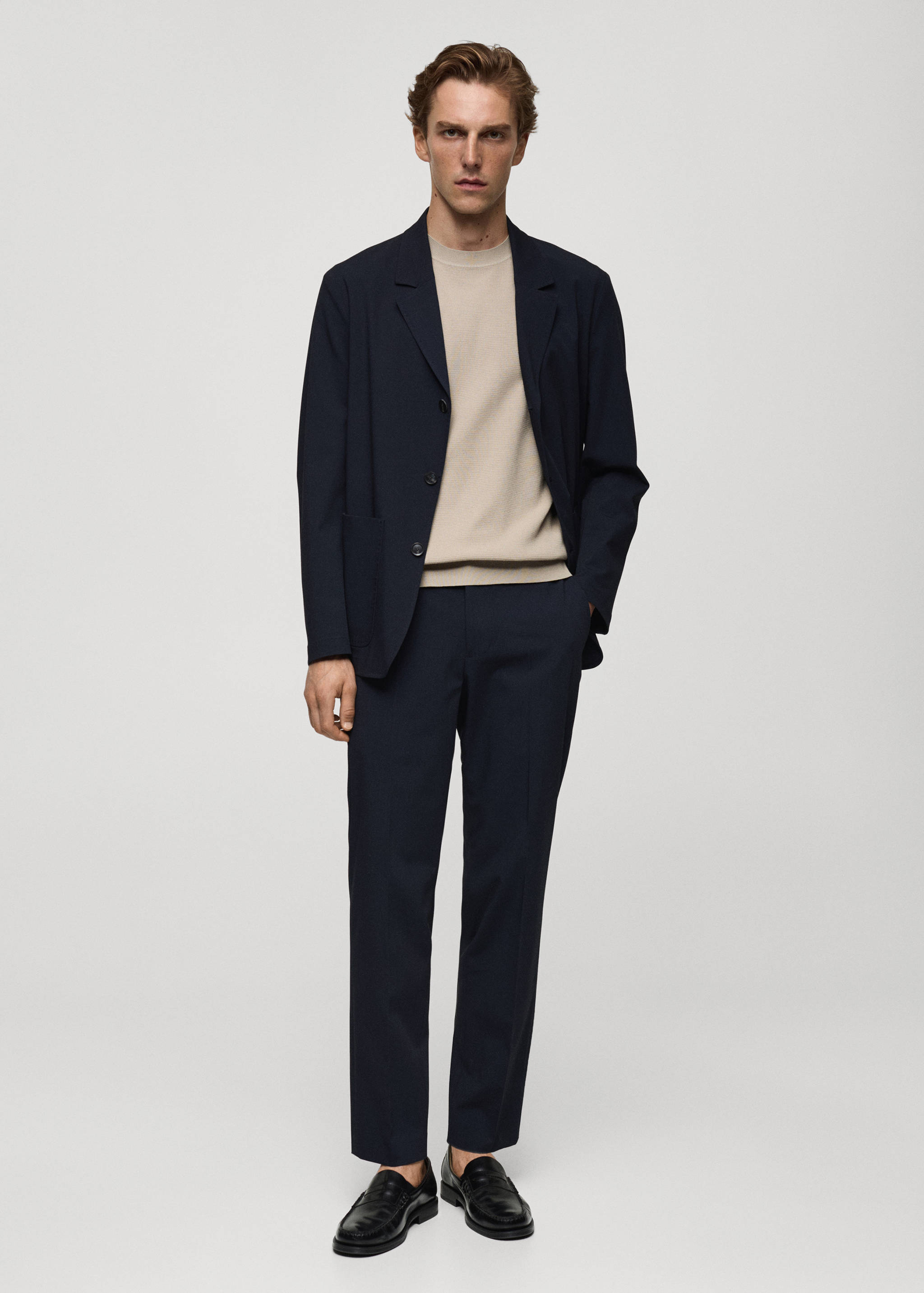 Pantalon de costume slim fit - Plan général