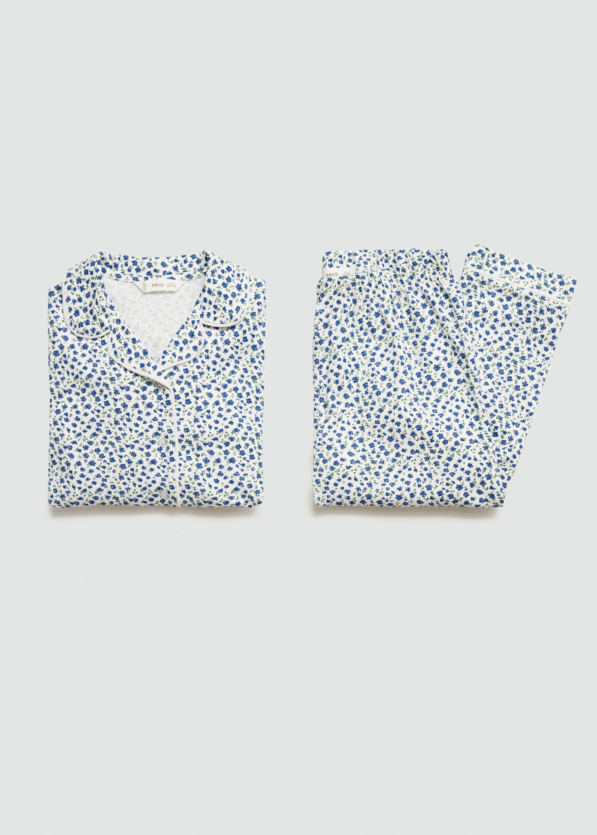 Piżama bawełniana w kwiaty - Szczegóły artykułu 8