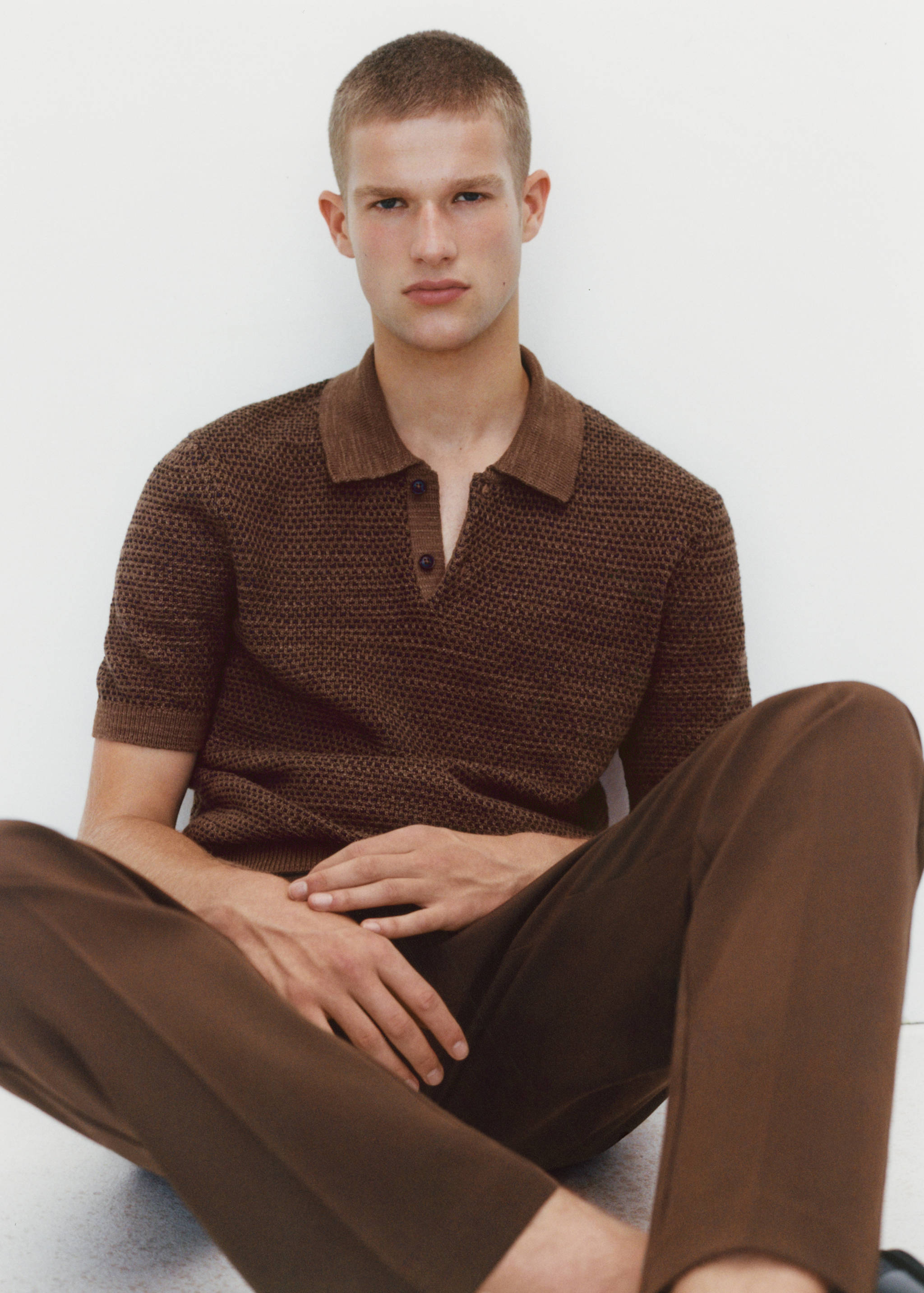 Polo algodón punto estructura - Detalle del artículo 5