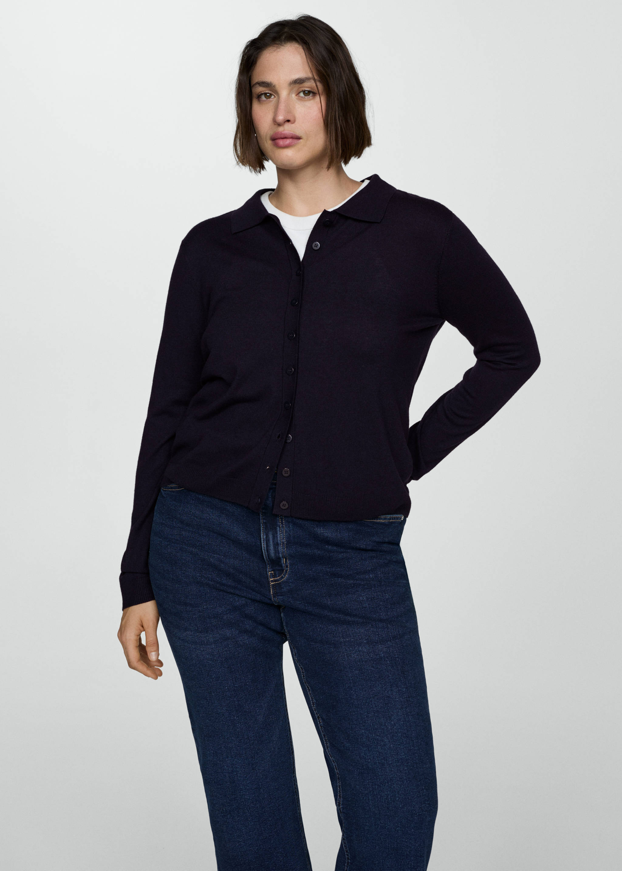 Cardigan col polo - Détail de l'article 5