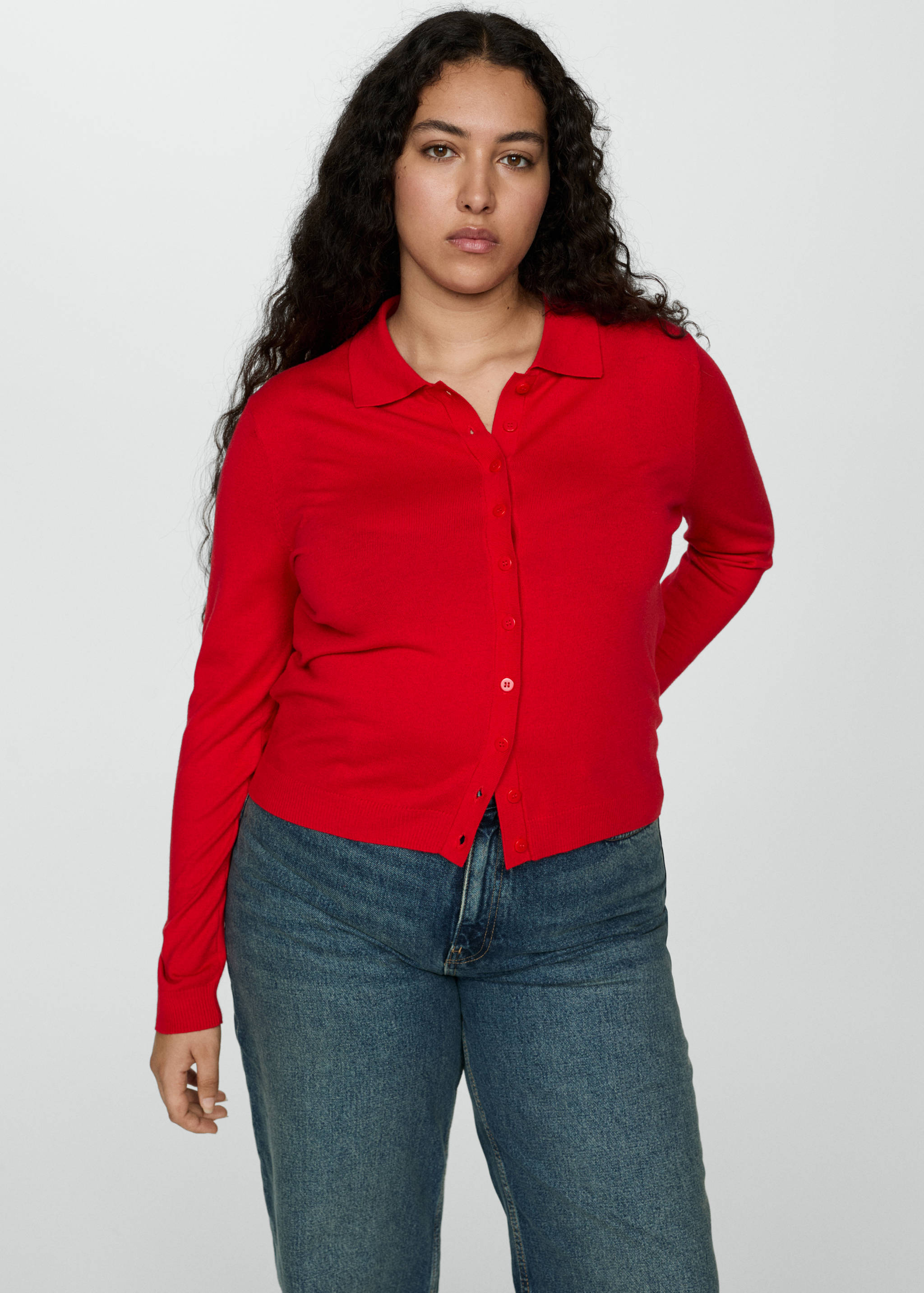 Cardigan col polo - Détail de l'article 5