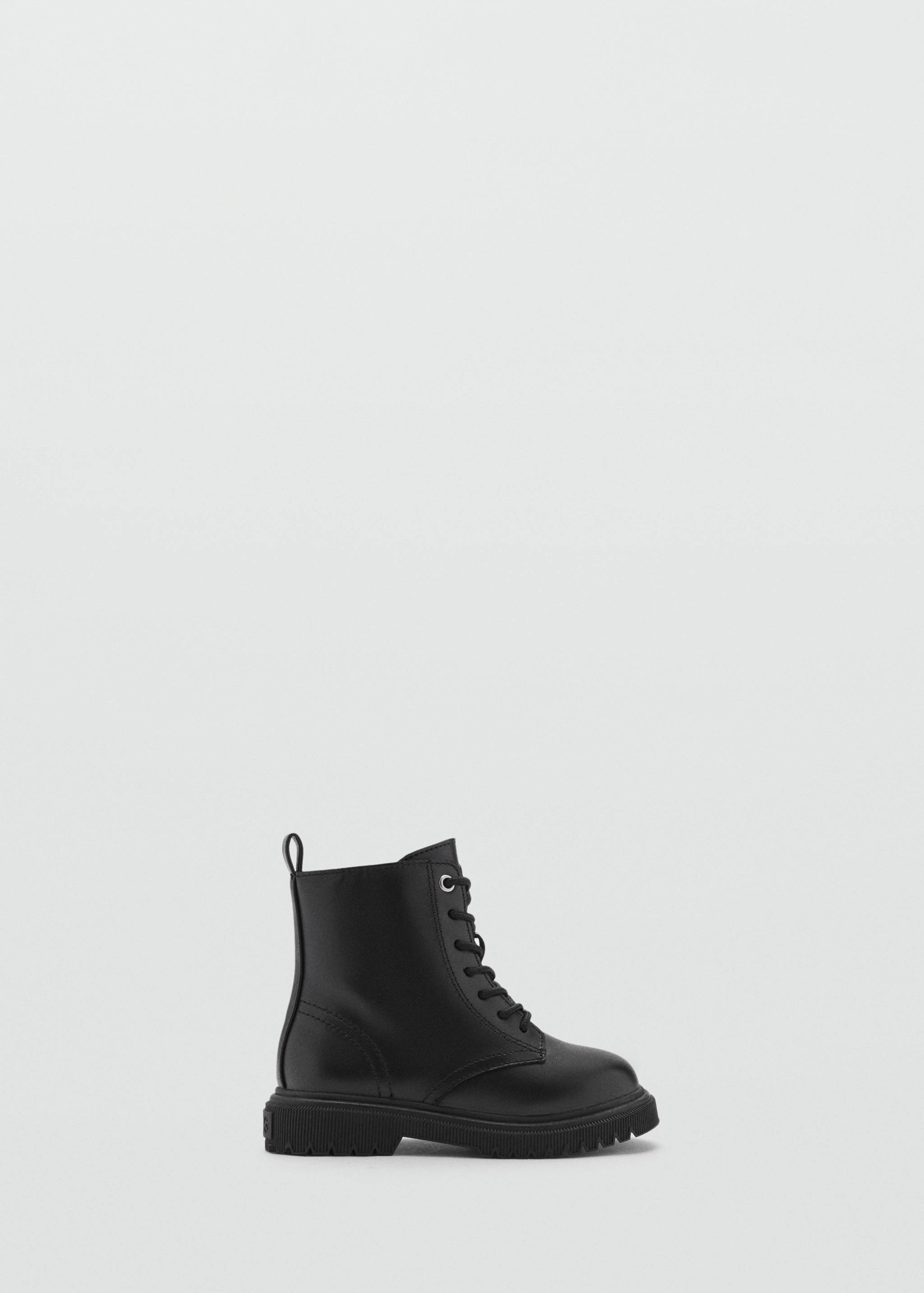 Botines piel cordones - Artículo sin modelo