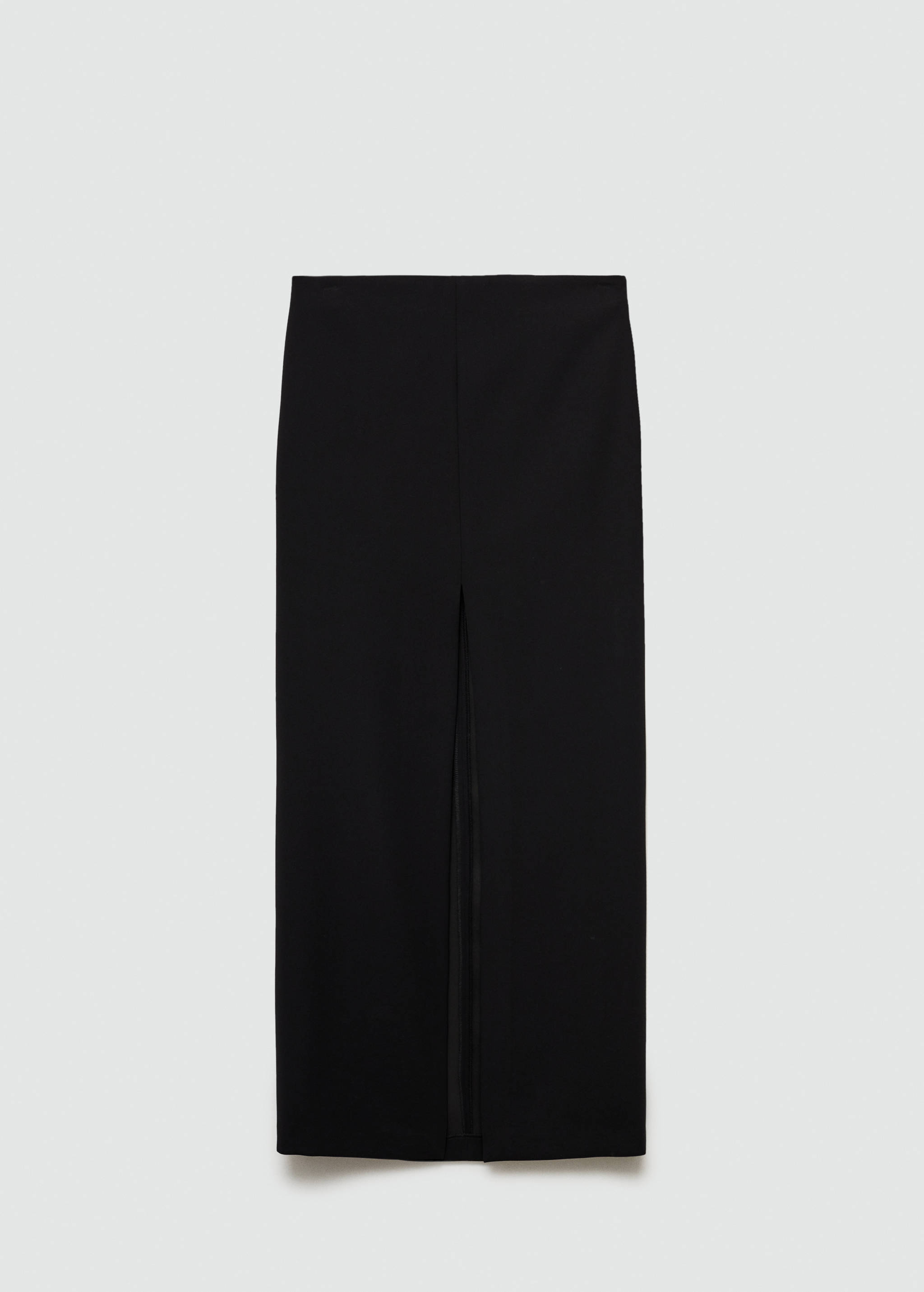 Suit skirt with opening - Article without model