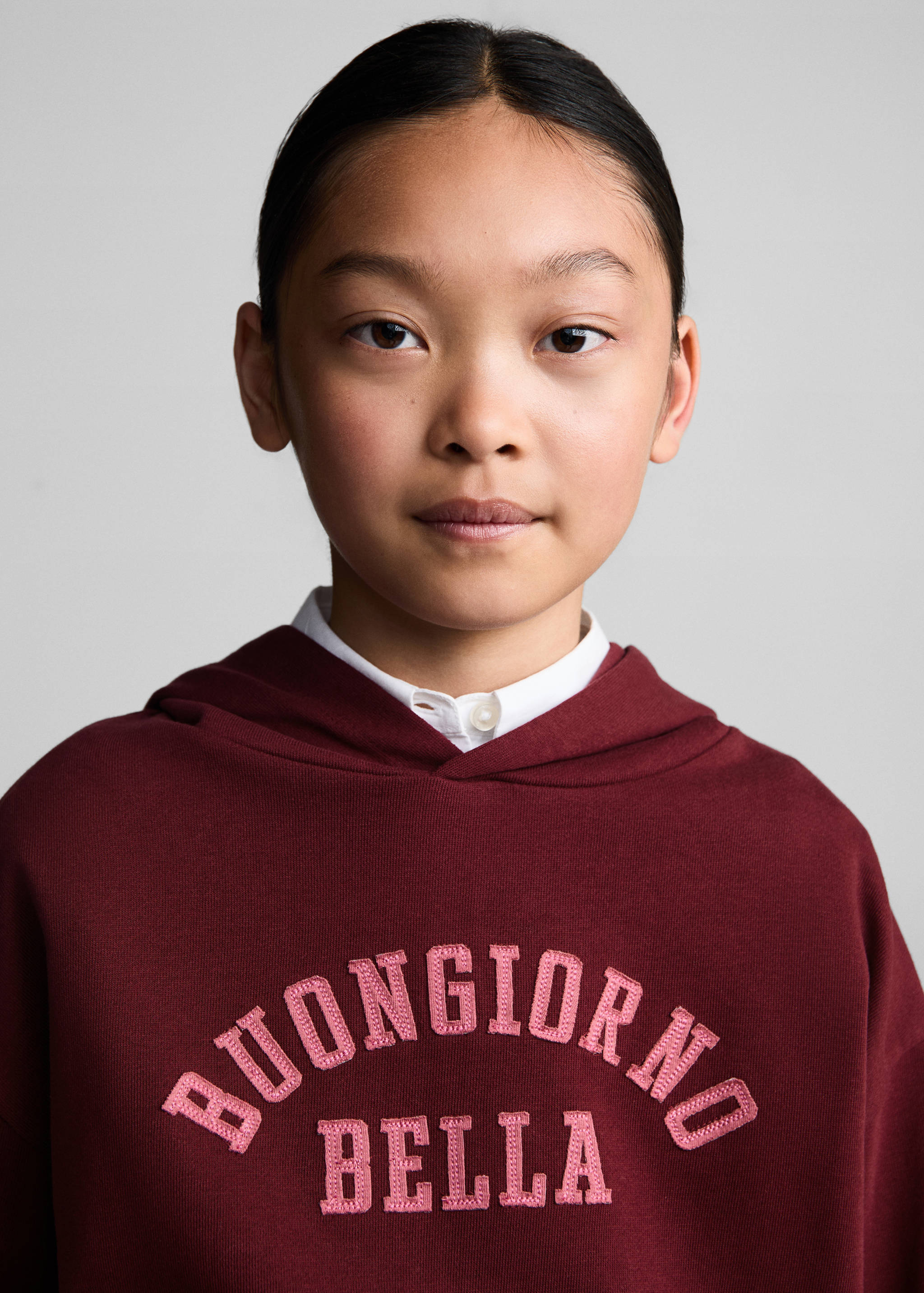 Sudadera estampada capucha - Detalle del artículo 1