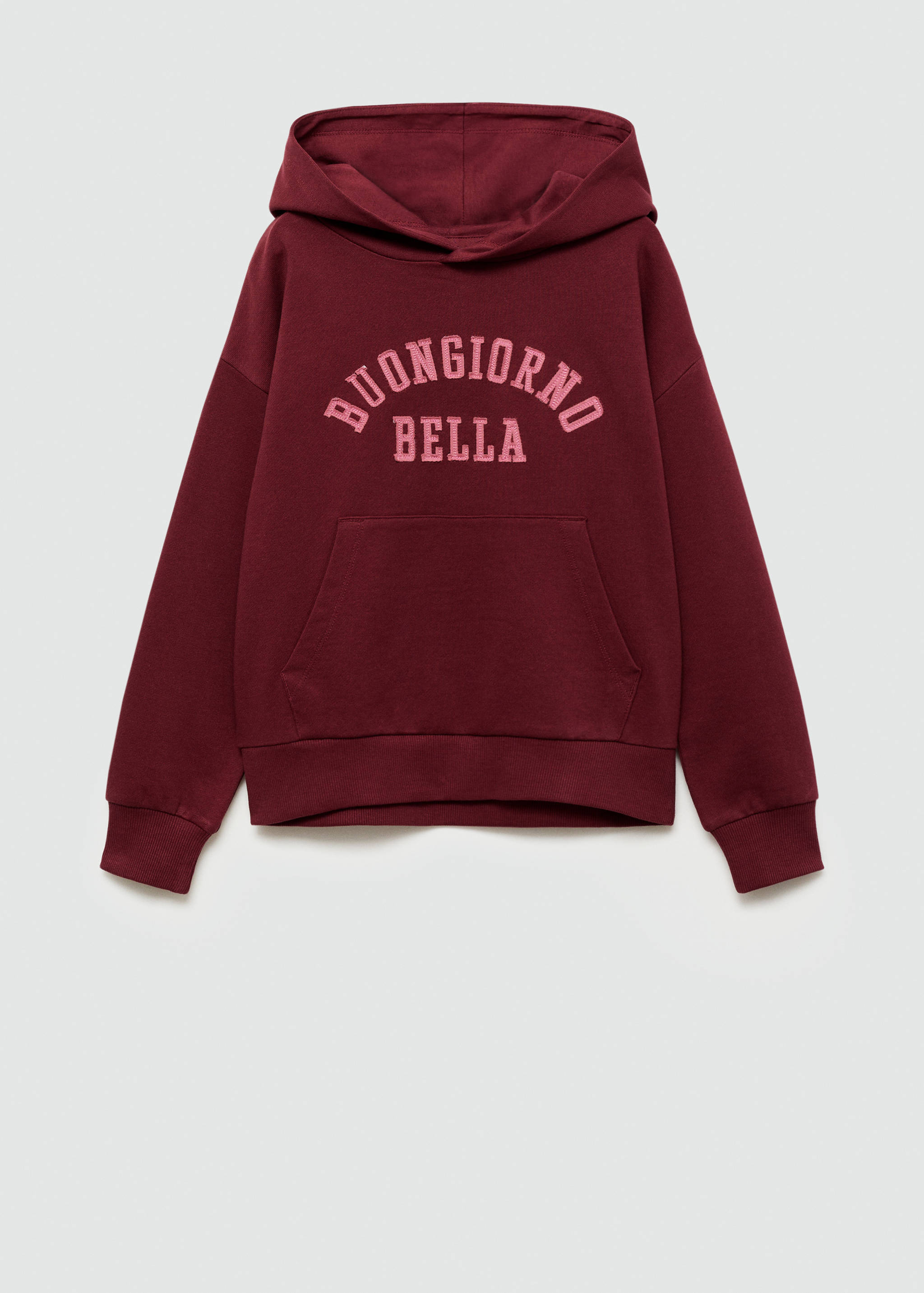 Sudadera estampada capucha - Artículo sin modelo