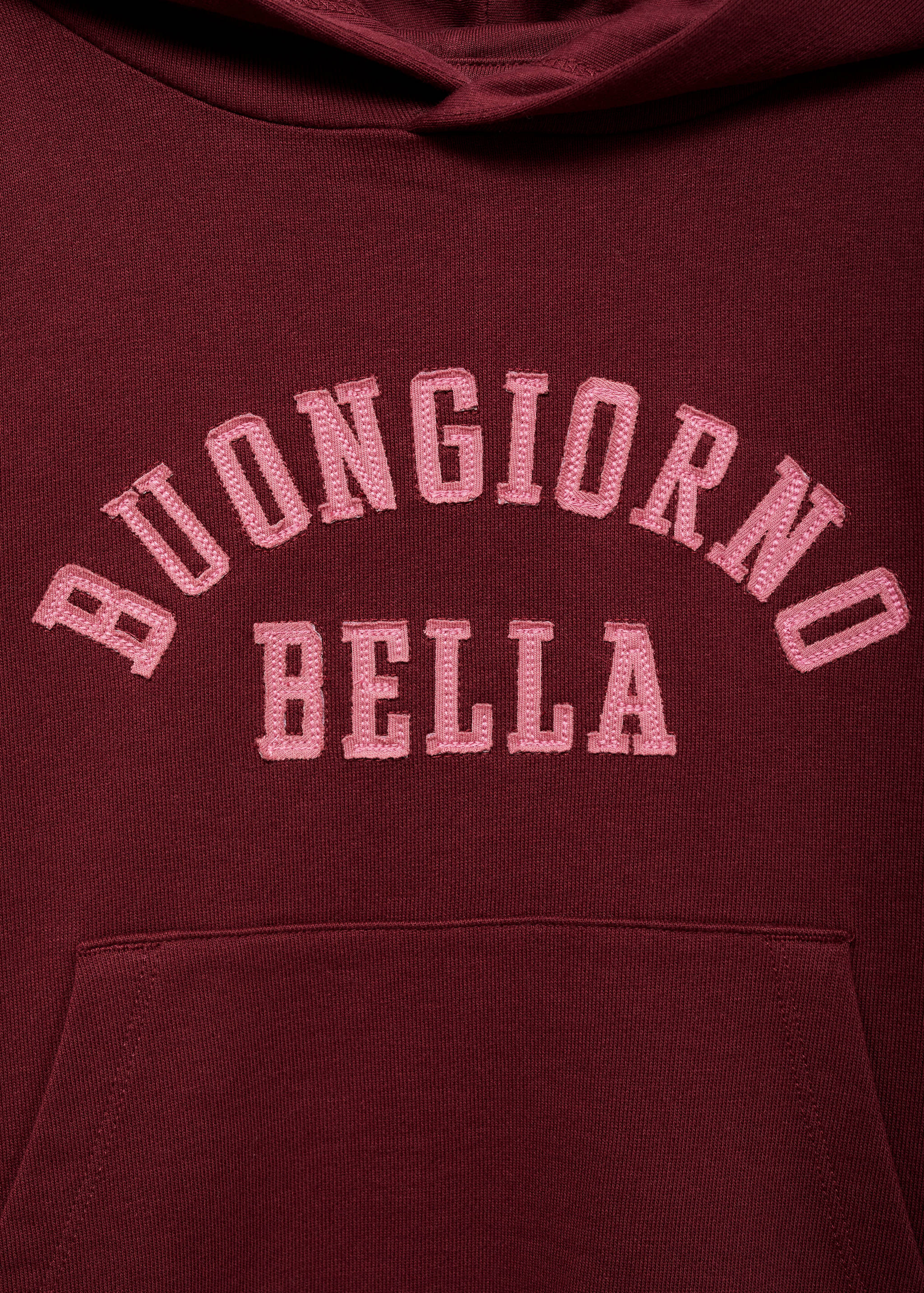 Sudadera estampada capucha - Detalle del artículo 8