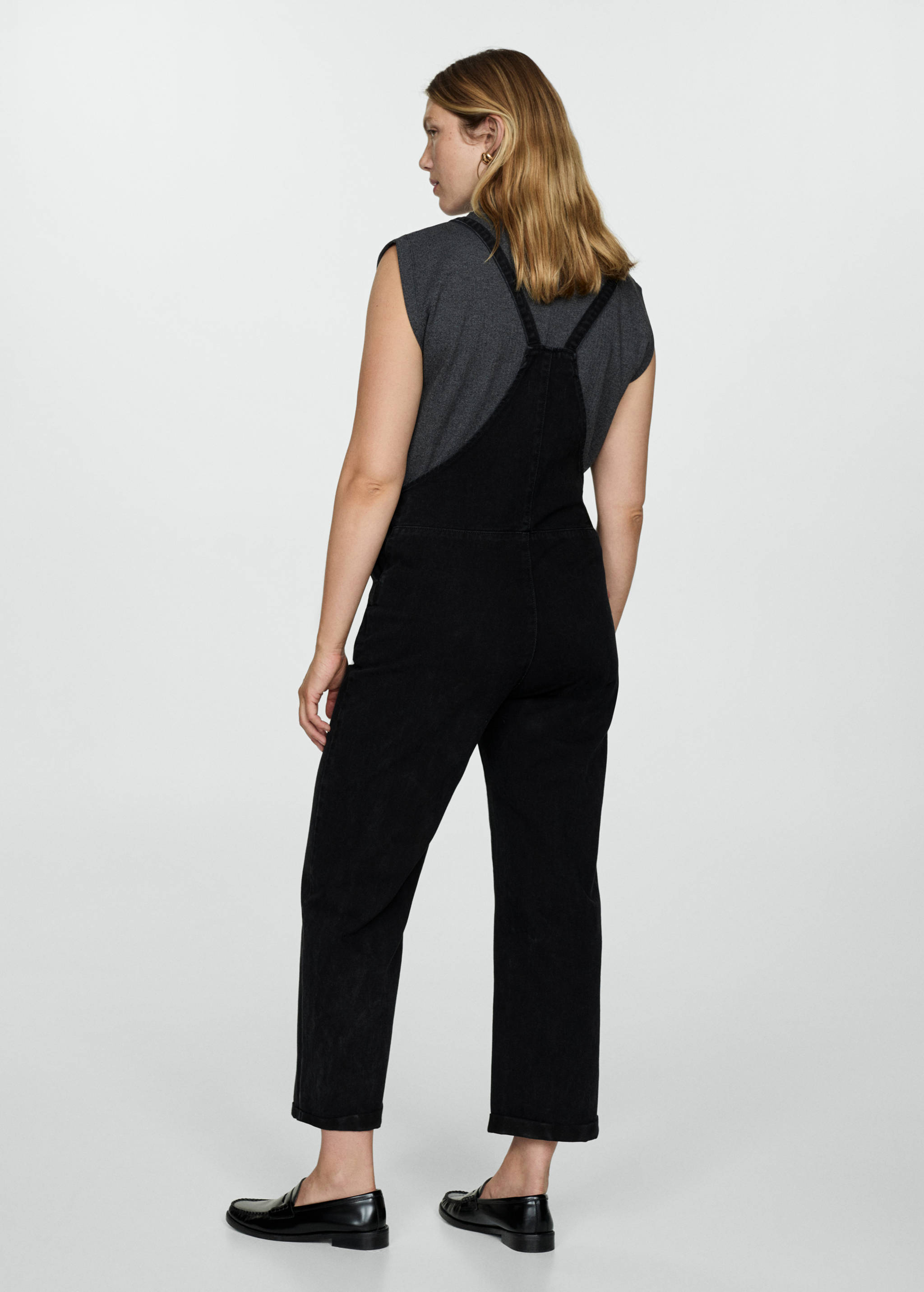 Salopette de grossesse en jean - Verso de l’article