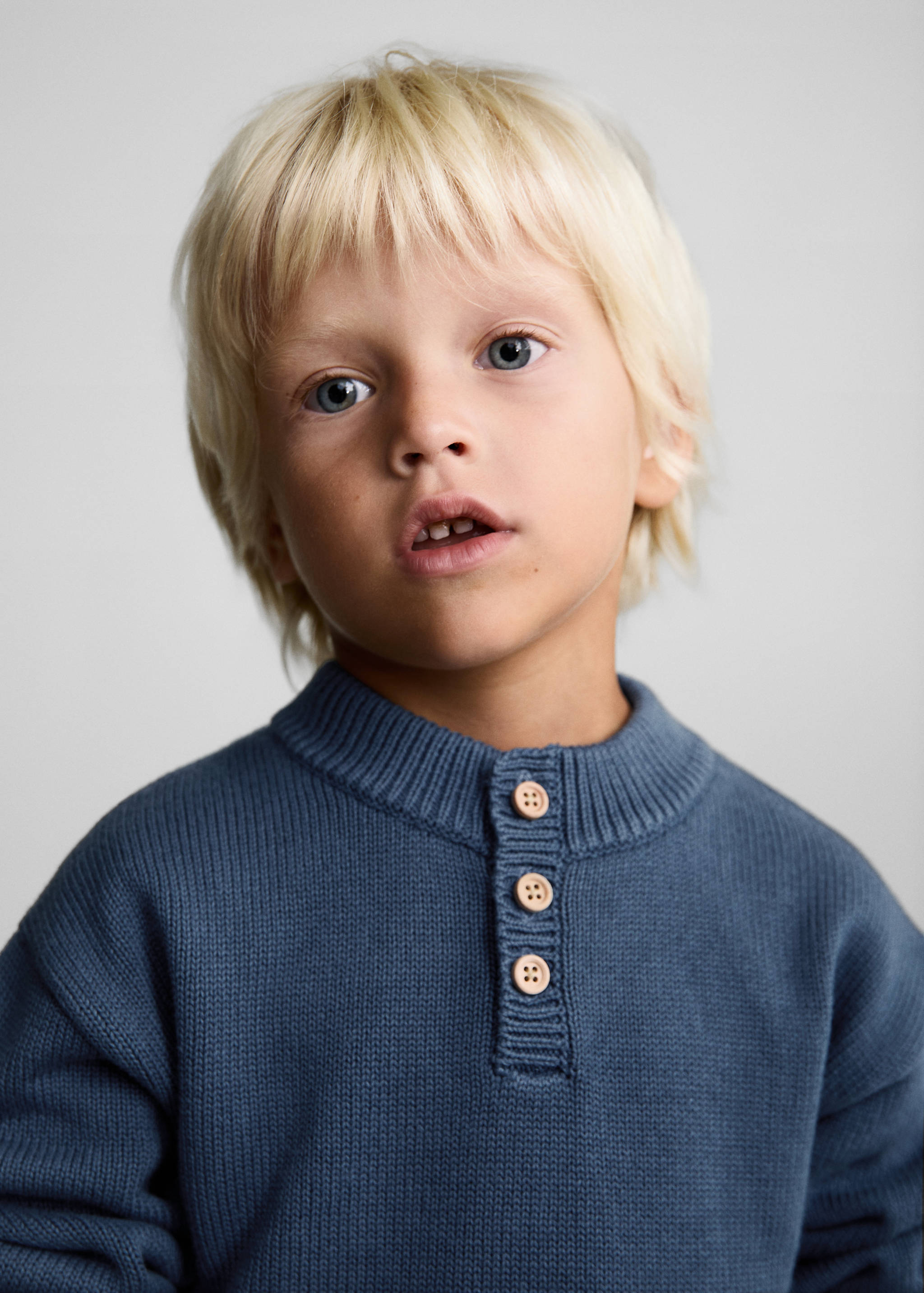 Camisola de malha com bolso de canguru - Pormenor do artigo 1