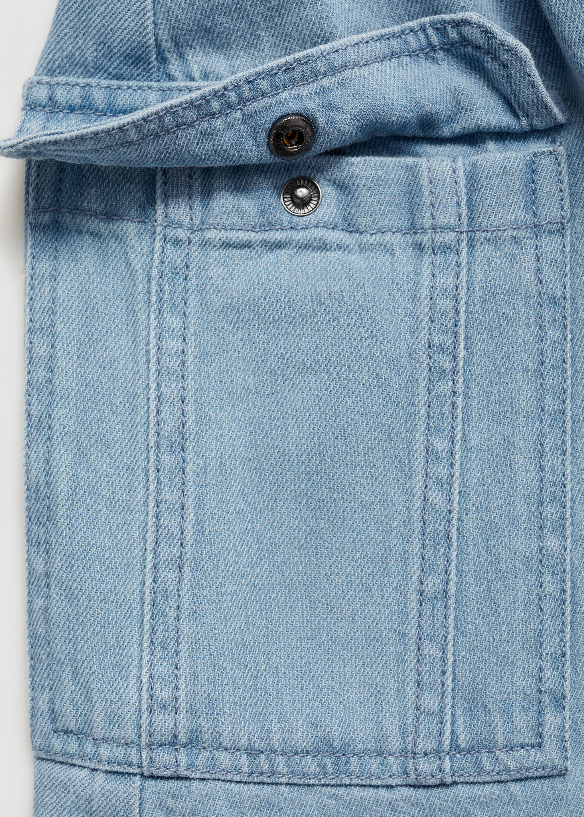 Denim shirt dress - Details of the article 0