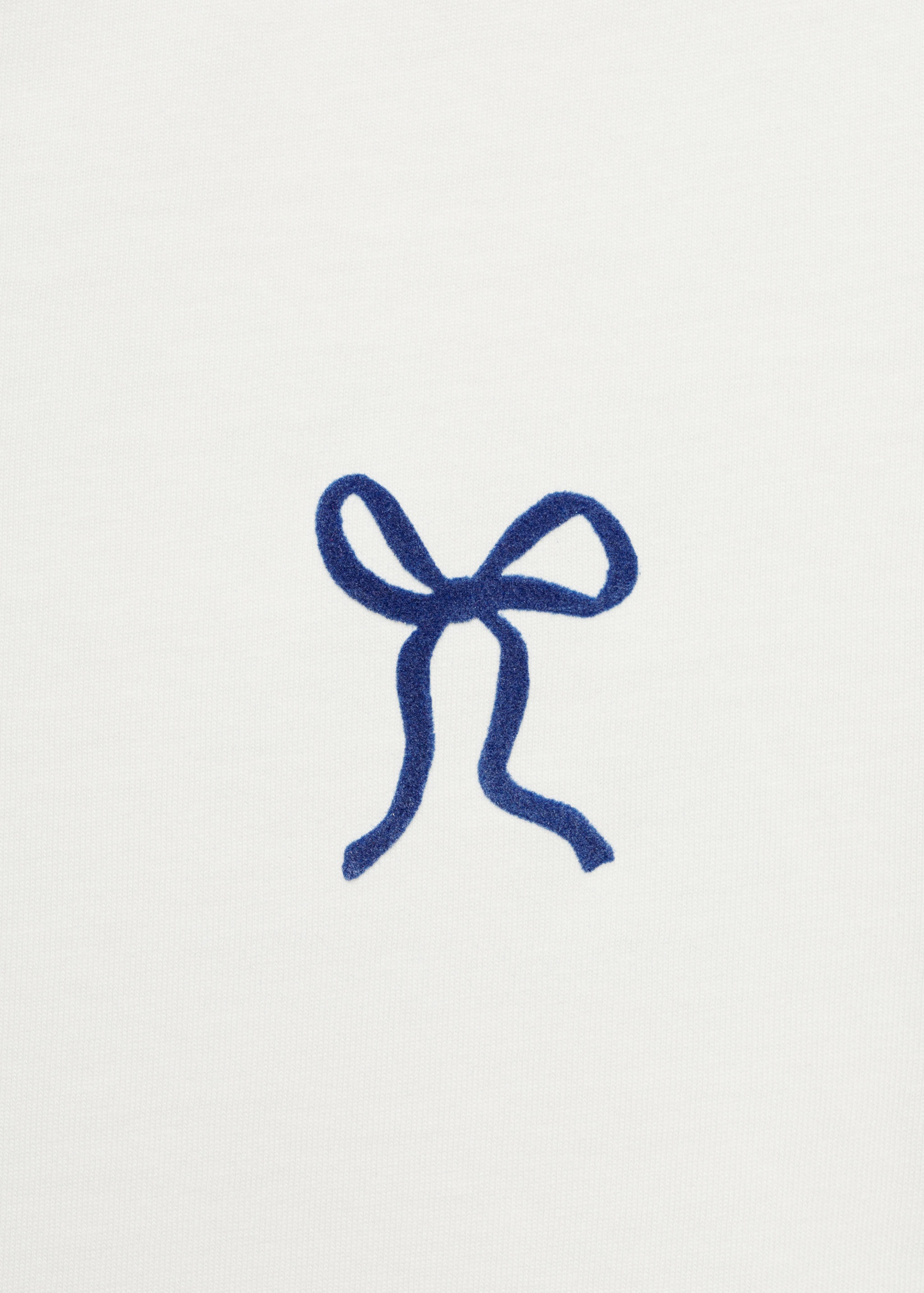 Bow cotton T-shirt - Details of the article 0