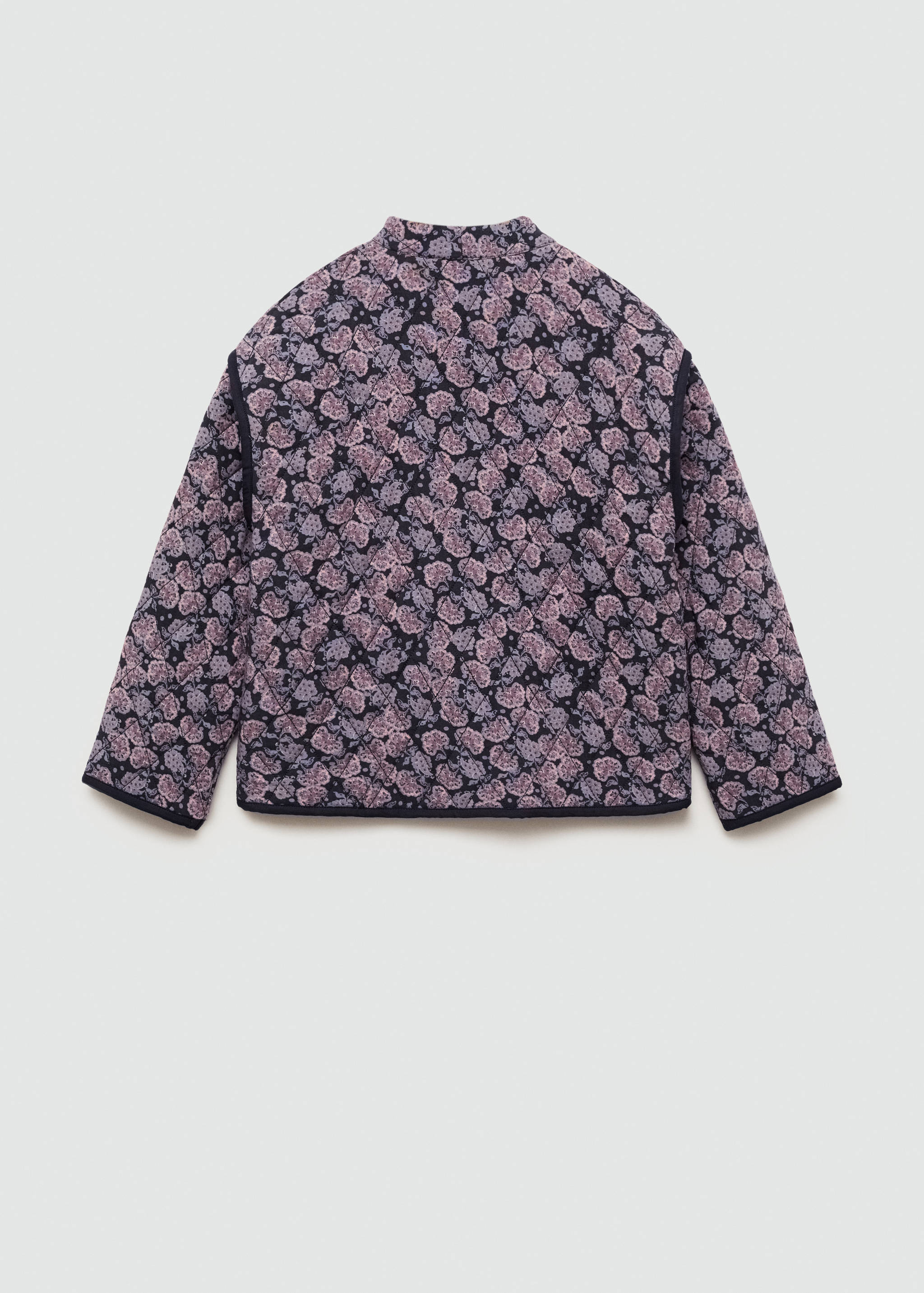 Veste en imprimé floral - Verso de l’article