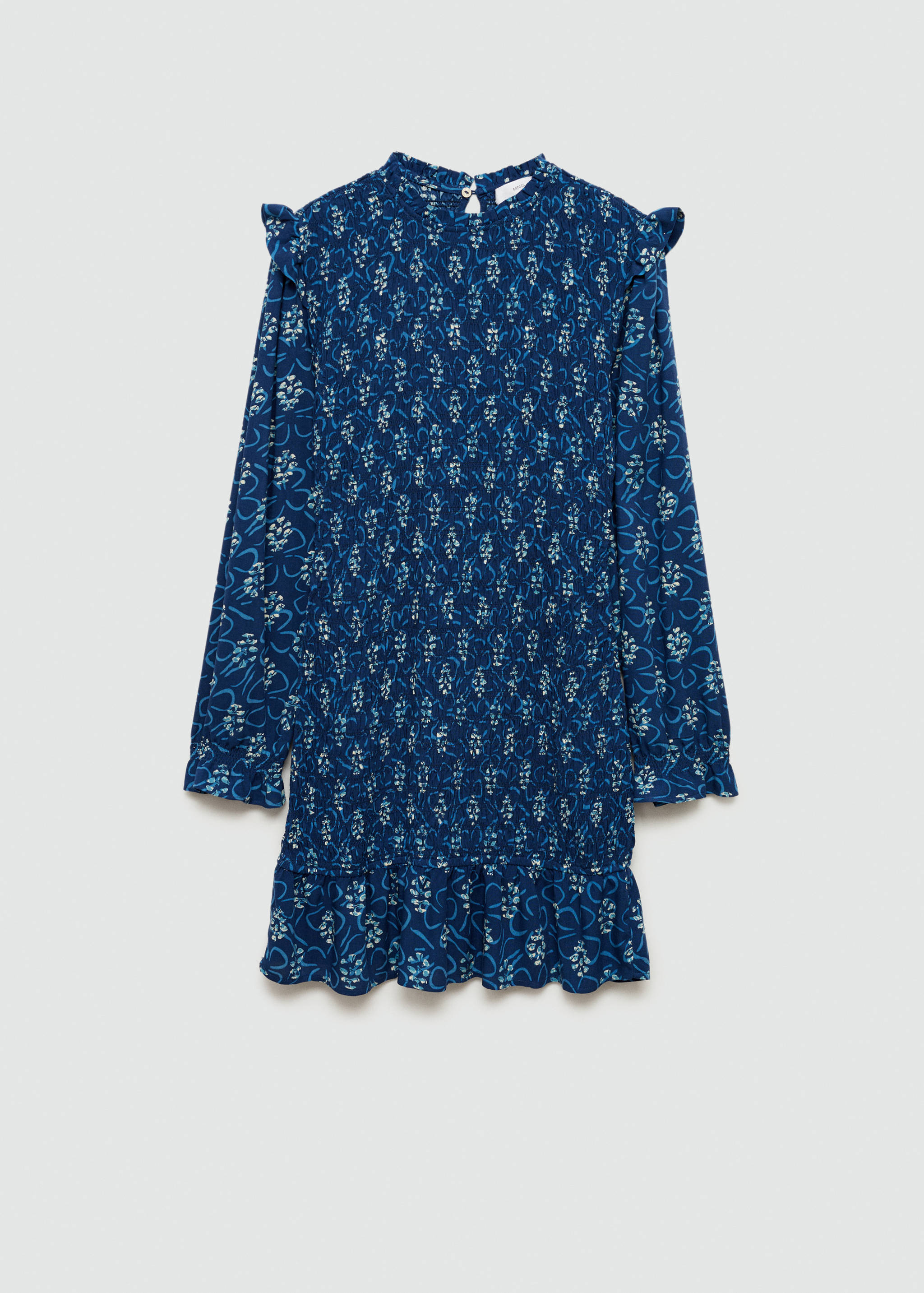 Printed ruched dress - Article without model