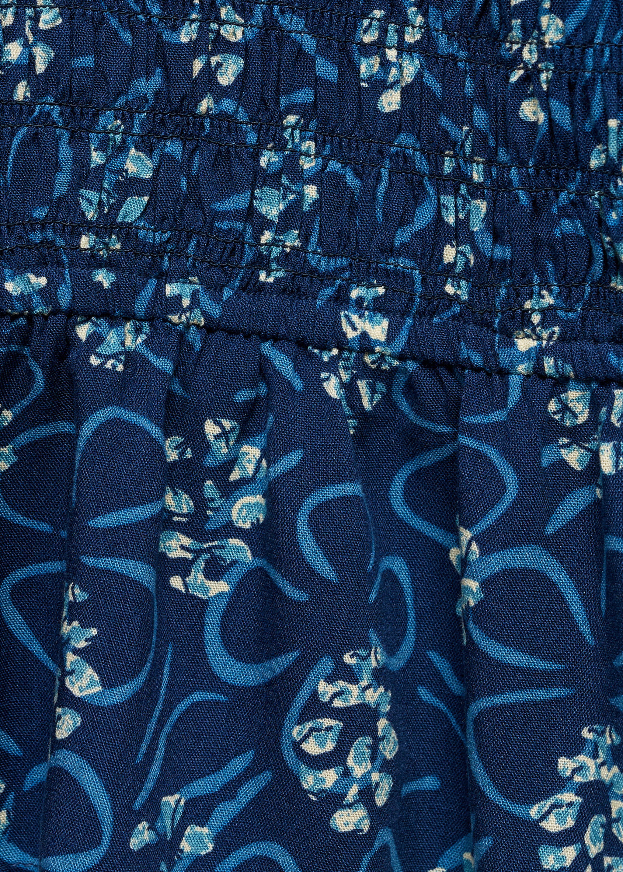 Printed ruched dress - Details of the article 0
