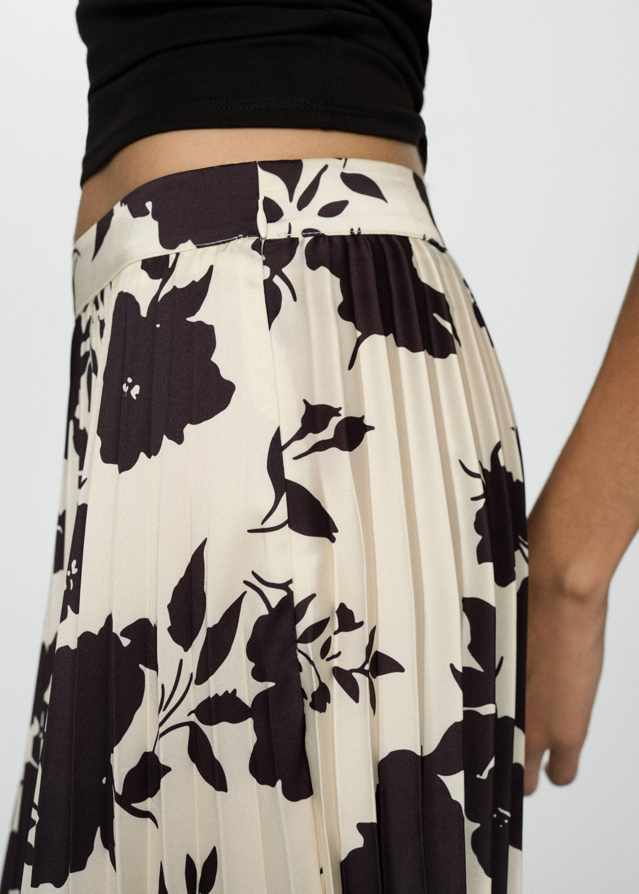 Bedruckter Plisseerock - Detail des Artikels 6