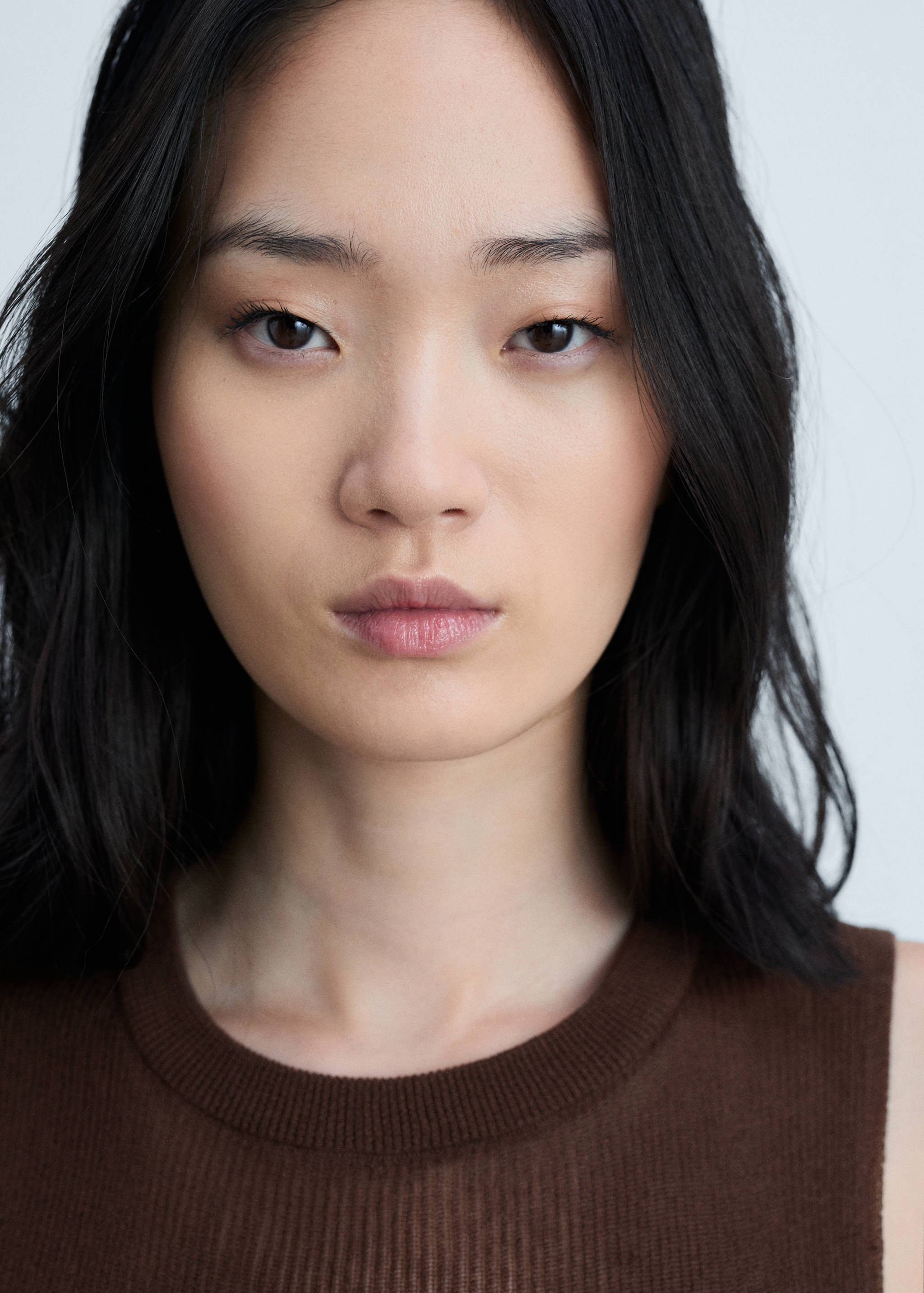 Short knitted dress - Details of the article 1