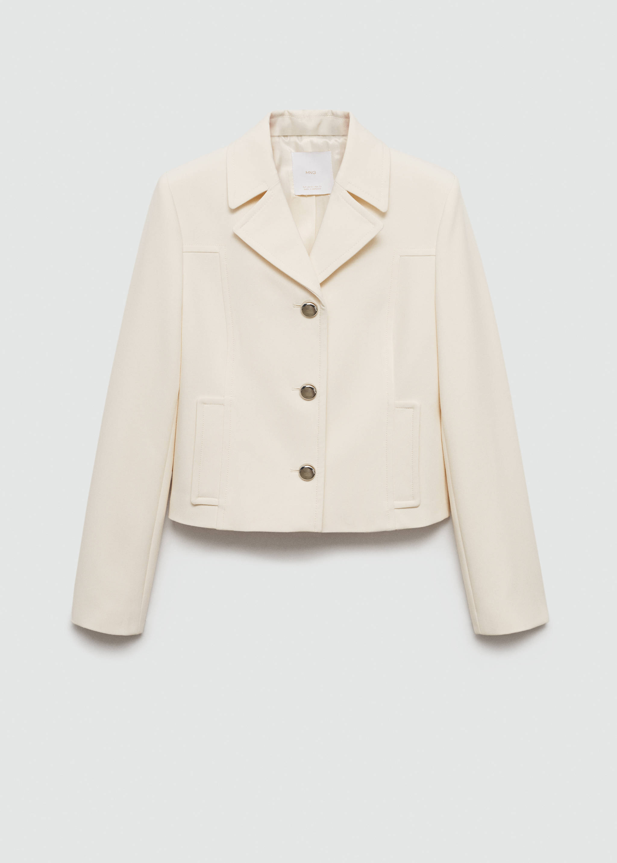 Chaqueta solapas botones metálicos - Artículo sin modelo